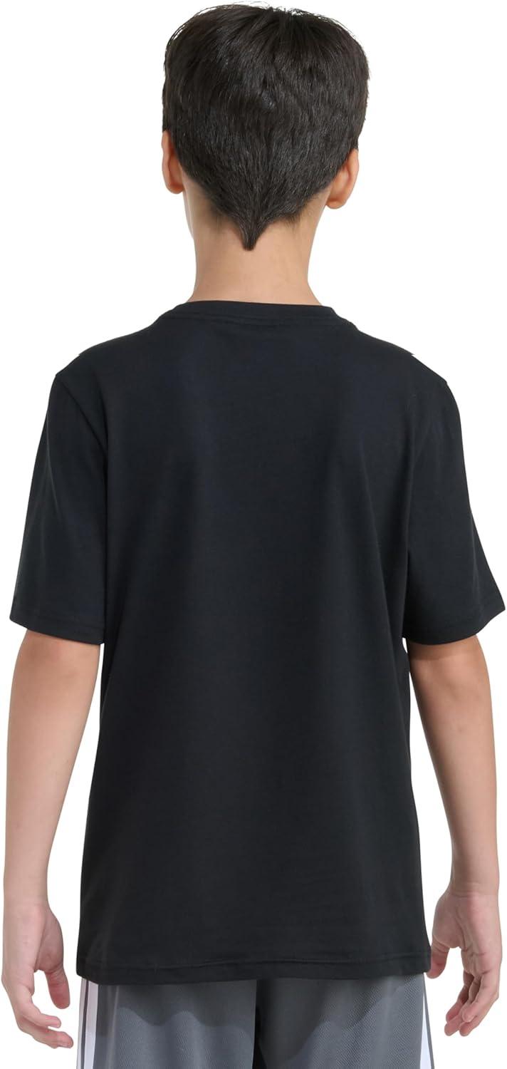 image:imageadidas Boys Stay Dry Climalite Short Sleeve TShirtBlack With Green