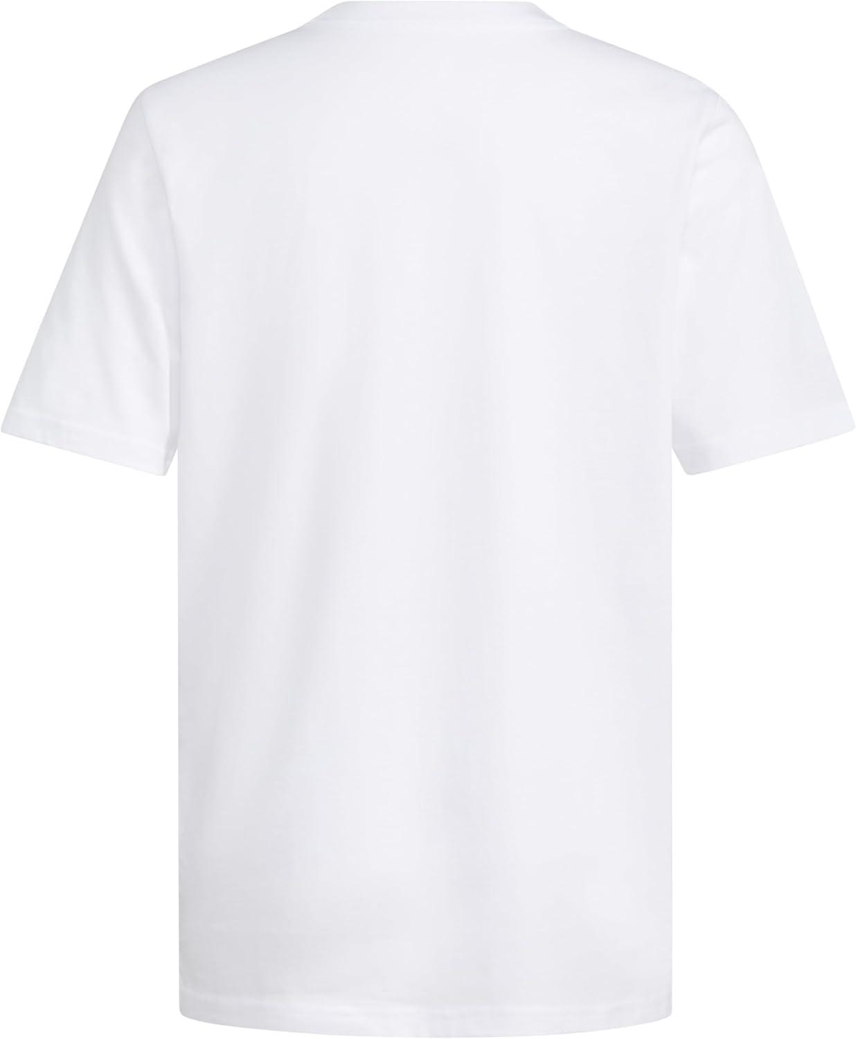 image:imageadidas Boys Stay Dry Climalite Short Sleeve TShirtWhite Eagle
