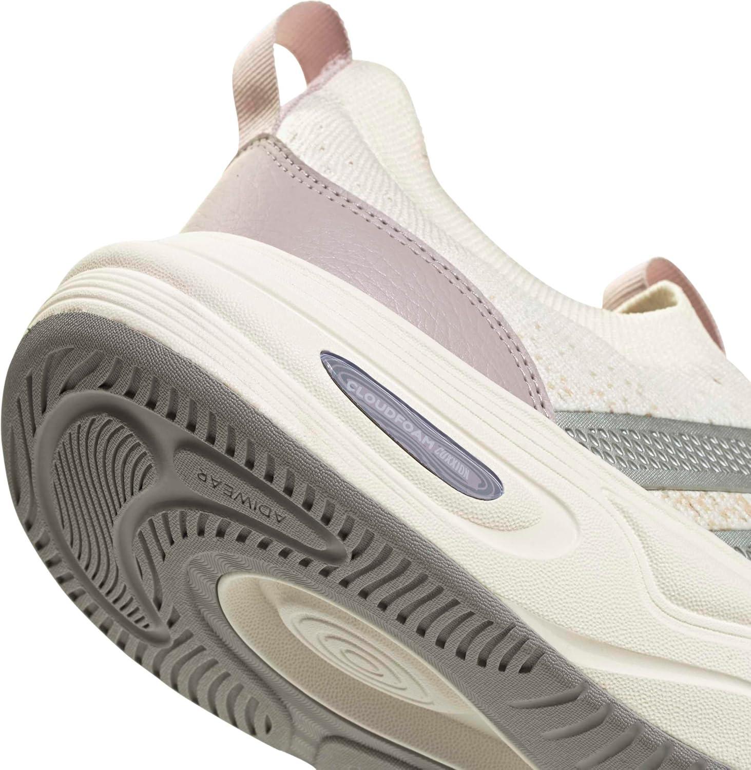 image:imageadidas Cloudfoam Cuxxion Sock ShoesWhiteMatte SilverIce Purple