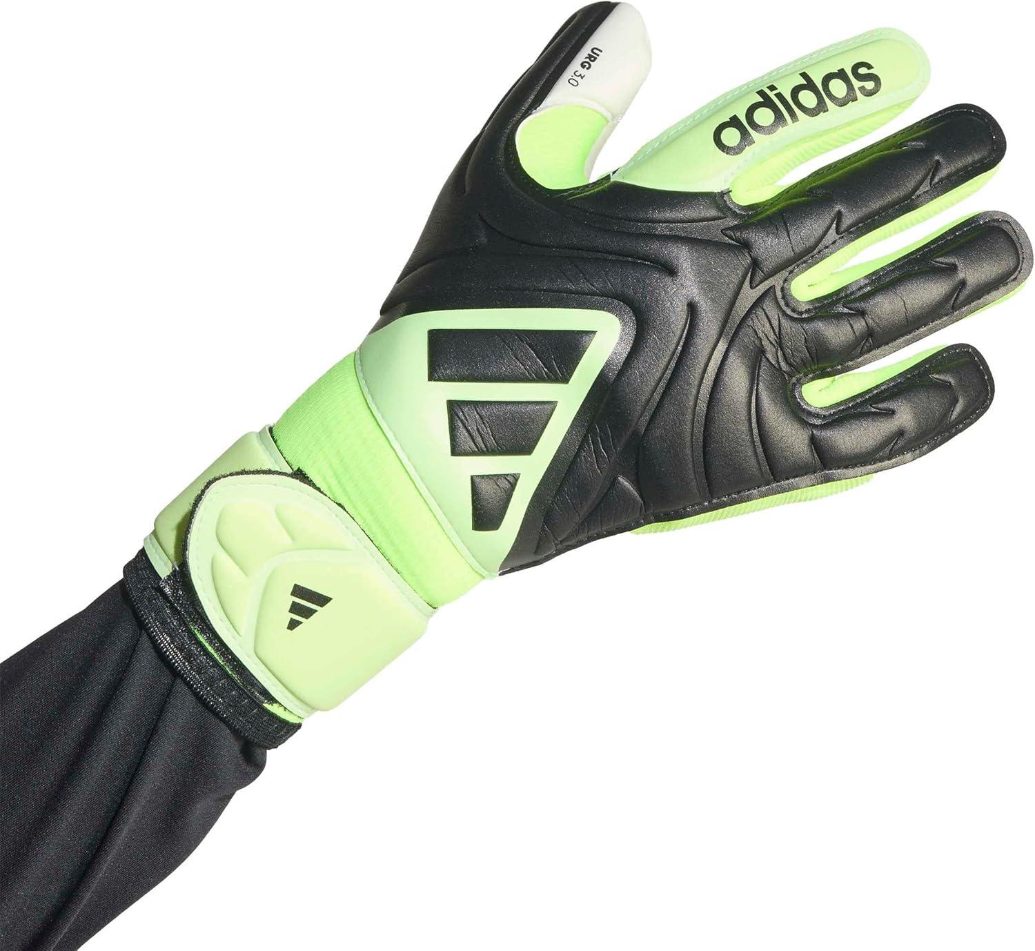 image:imageadidas Copa League Goalie Soccer GlovesBlackBlackLucid Lemon