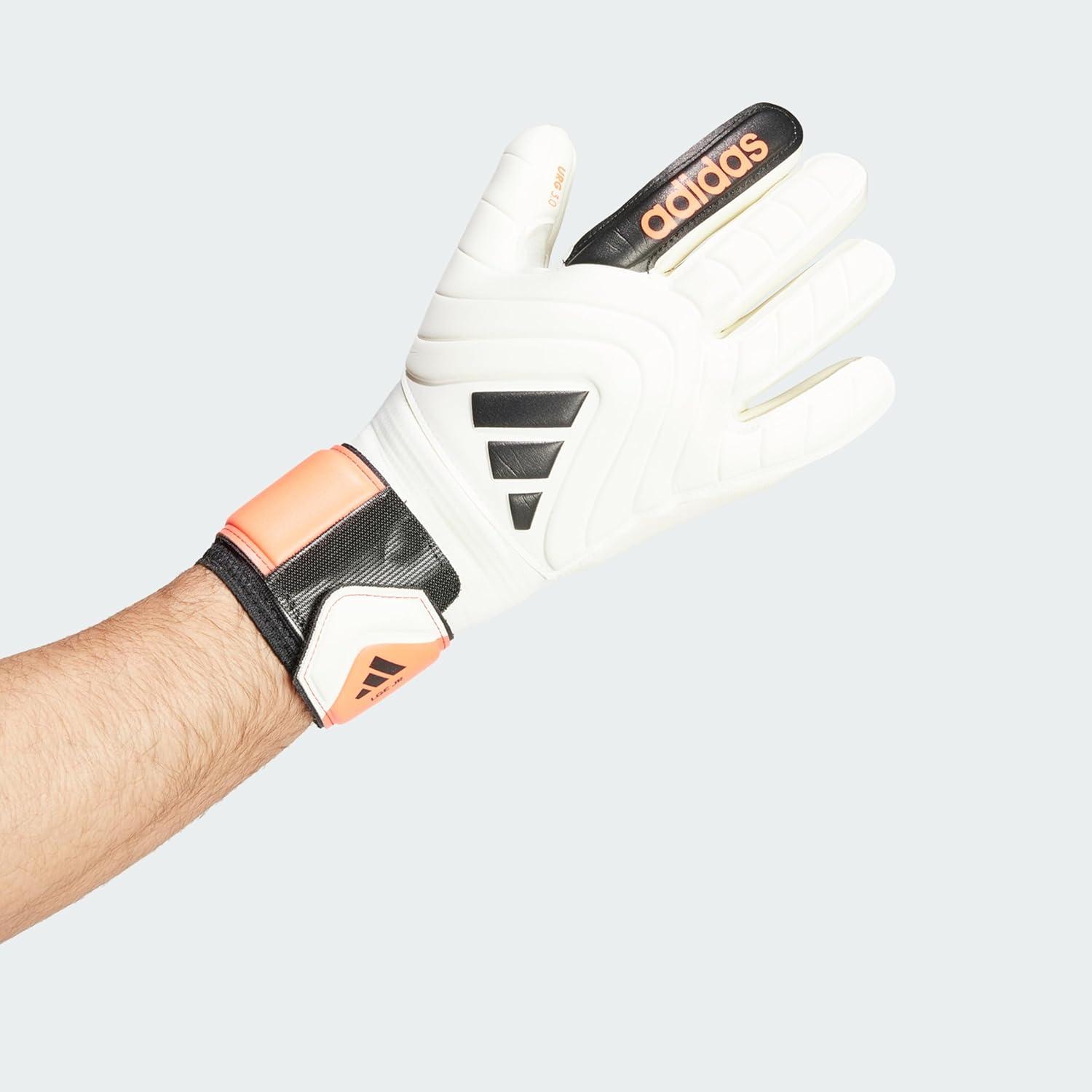 image:imageadidas Copa League Goalie Soccer GlovesIvorySolar RedBlack