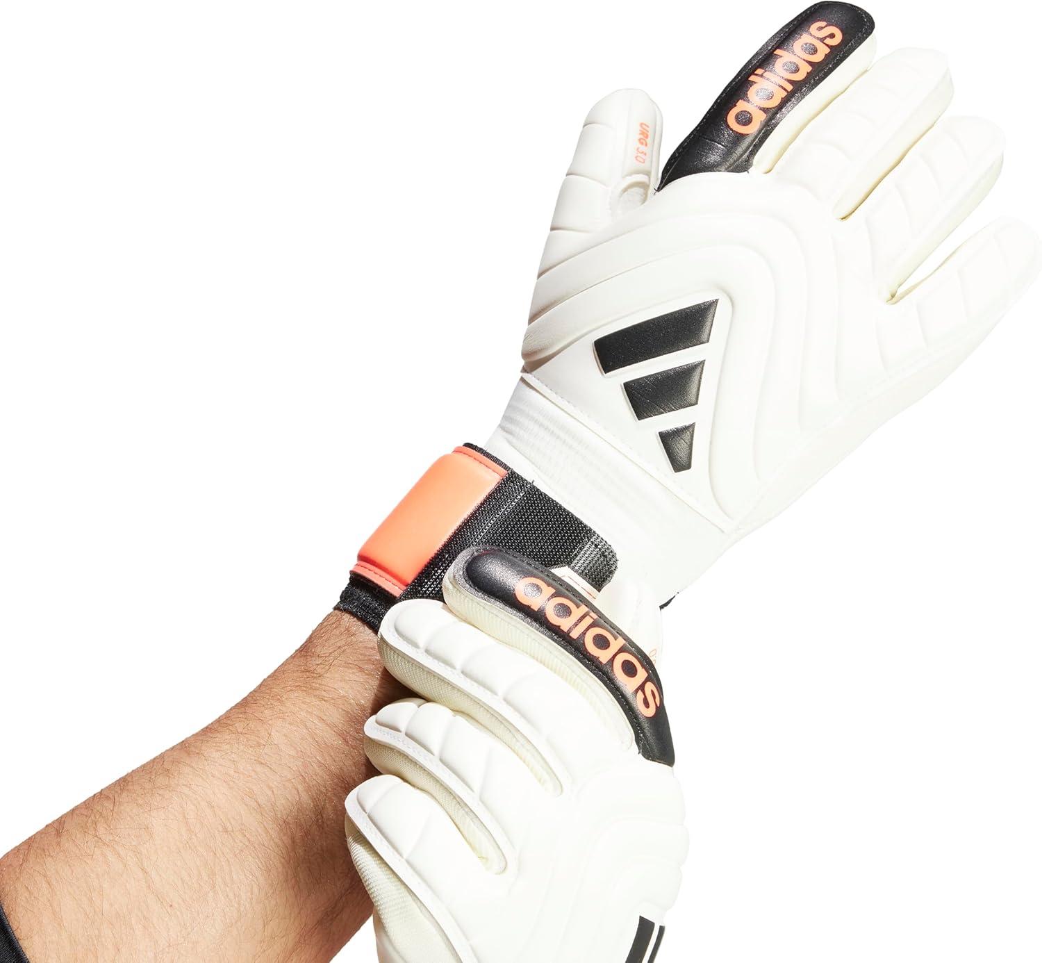 image:imageadidas Copa League Goalie Soccer GlovesIvorySolar RedBlack