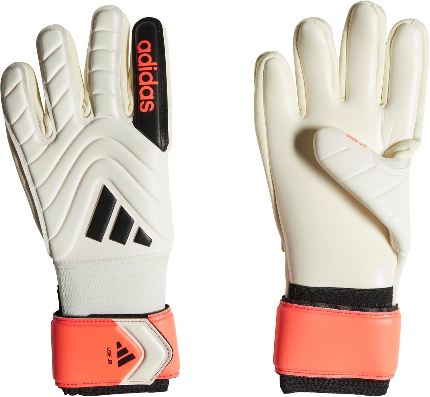 image:imageadidas Copa League Goalie Soccer GlovesIvorySolar RedBlack