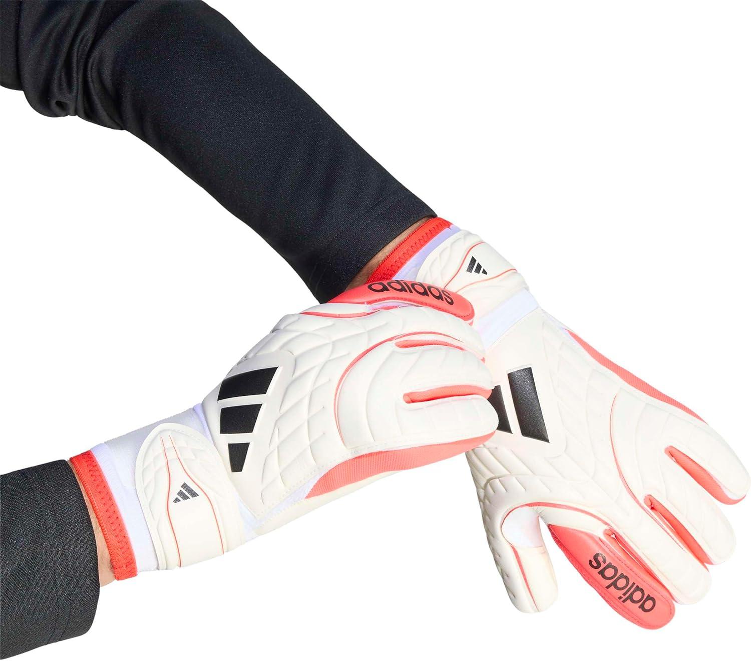 image:imageadidas Copa League Goalie Soccer GlovesWhiteLucid RedBlack