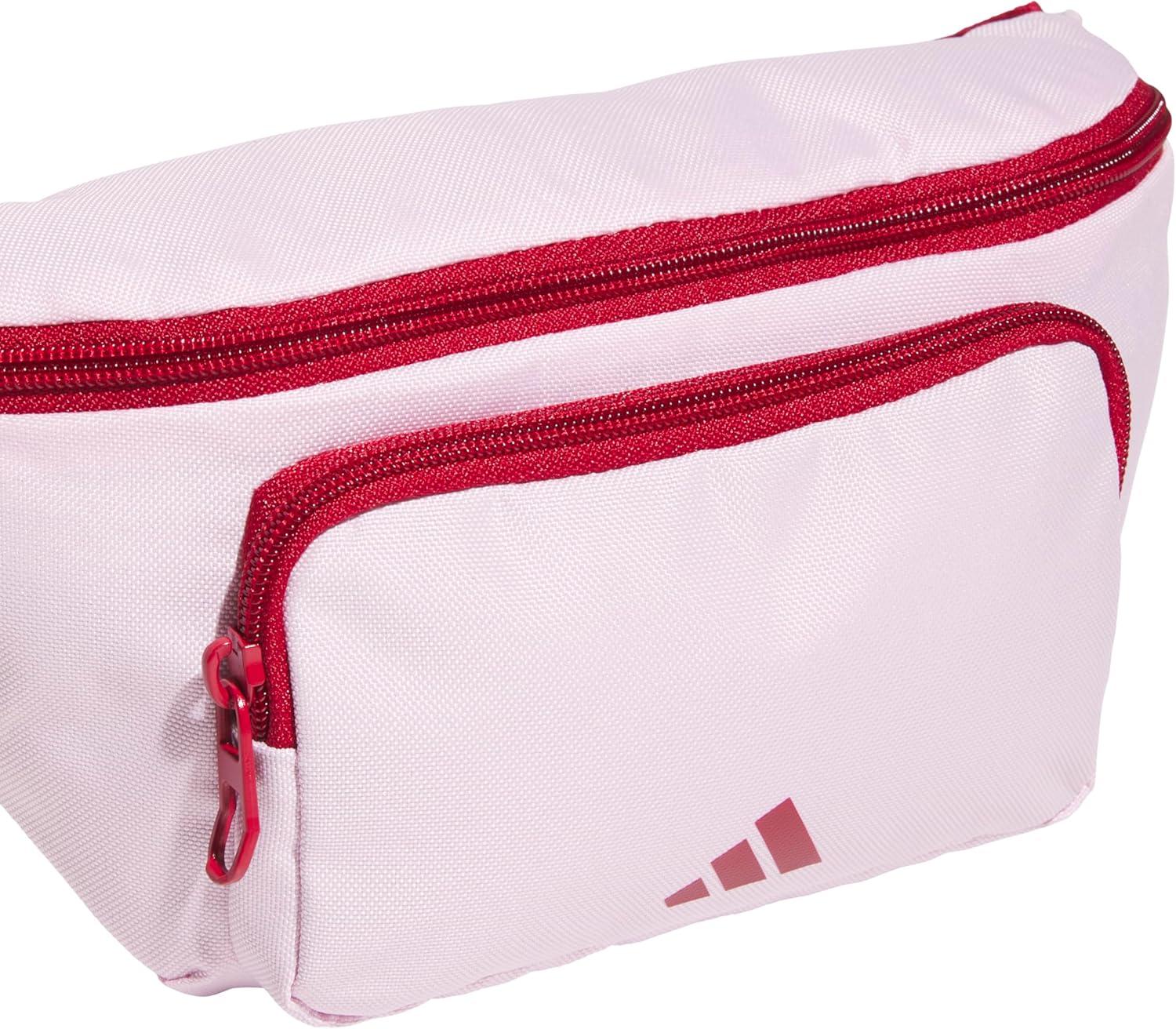 image:imageadidas Daily Waist Bag Everyday Fanny PackClear PinkActive Maroon