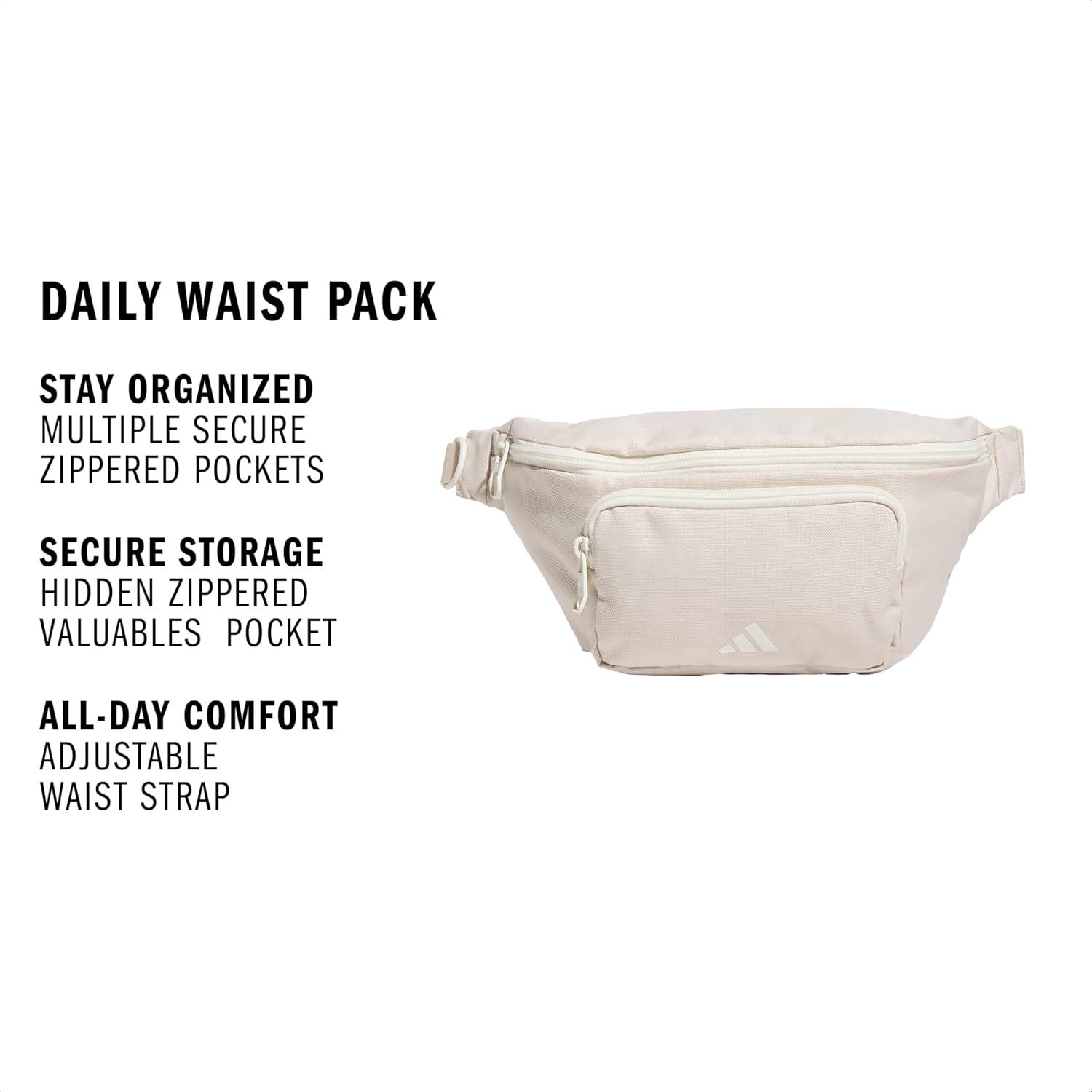 image:imageadidas Daily Waist Bag Everyday Fanny PackCrystal Linen BeigeOff White