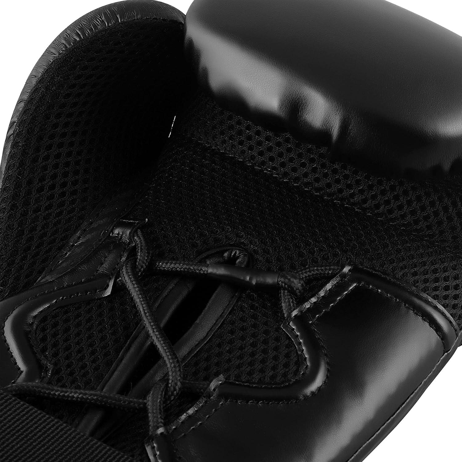 image:imageadidas Hybrid 250 Elite Boxing Training Gloves for Boxing Kickboxing MMA Bag Training amp Fitness Boxing Gloves for Men Women amp KidsBlack