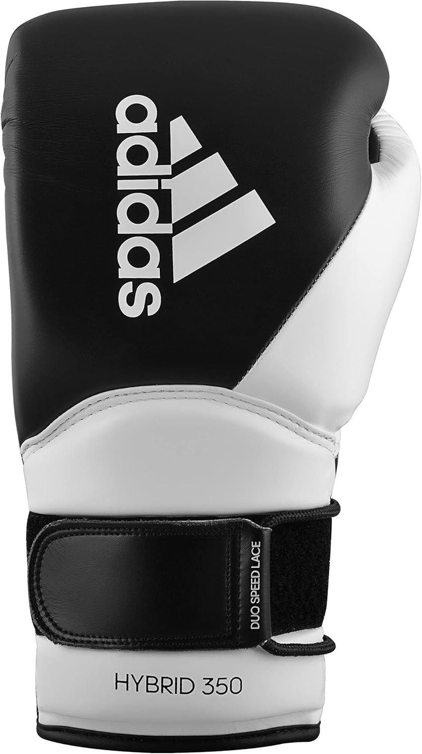 image:imageadidas Hybrid 350 Elite Boxing Training GlovesBLACK WHITE