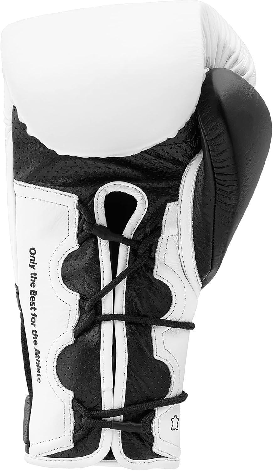 image:imageadidas Hybrid 350 Elite Boxing Training GlovesWhiteBlack