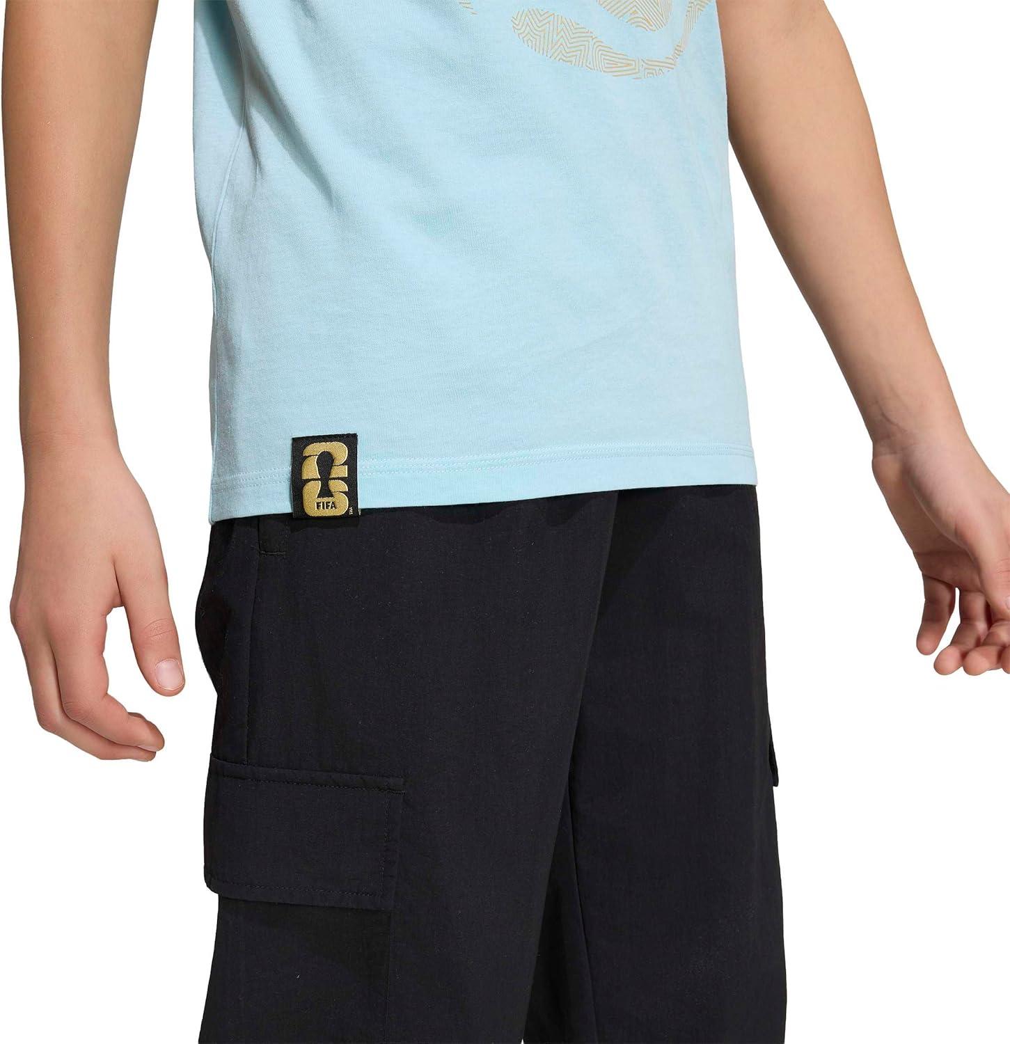 image:imageadidas Kids FIFA World Cup 26 National Team TShirtIceyblueArgentina