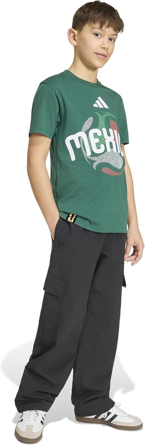 image:imageadidas Kids FIFA World Cup 26 National Team TShirtTeam Dark GreenMexico