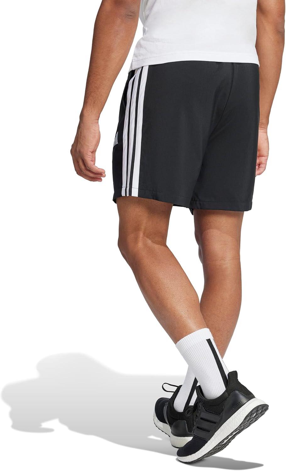 image:imageadidas Mens Essentials 3Stripes Chelsea 7inch ShortsBlackWhite