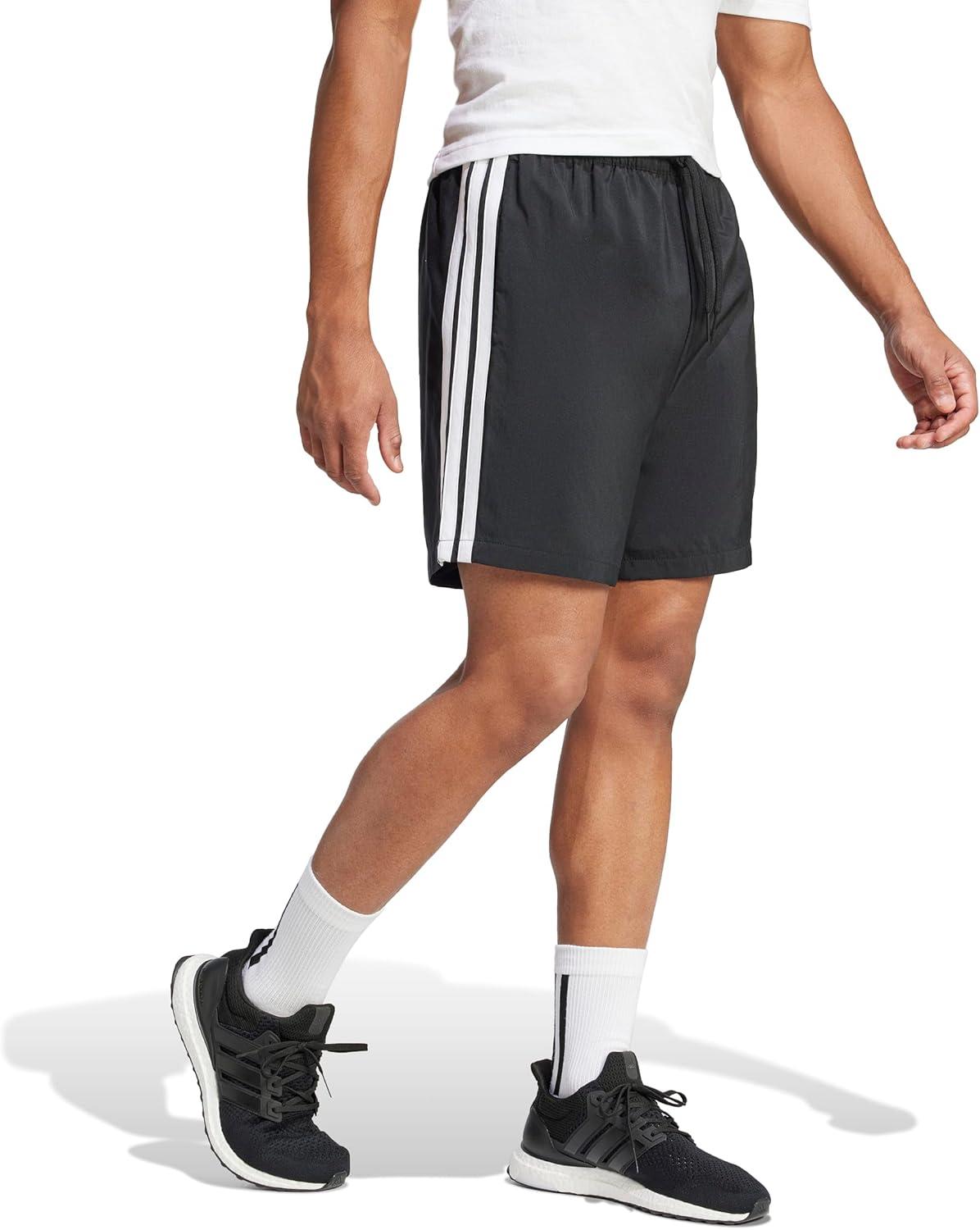 image:imageadidas Mens Essentials 3Stripes Chelsea 7inch ShortsBlackWhite