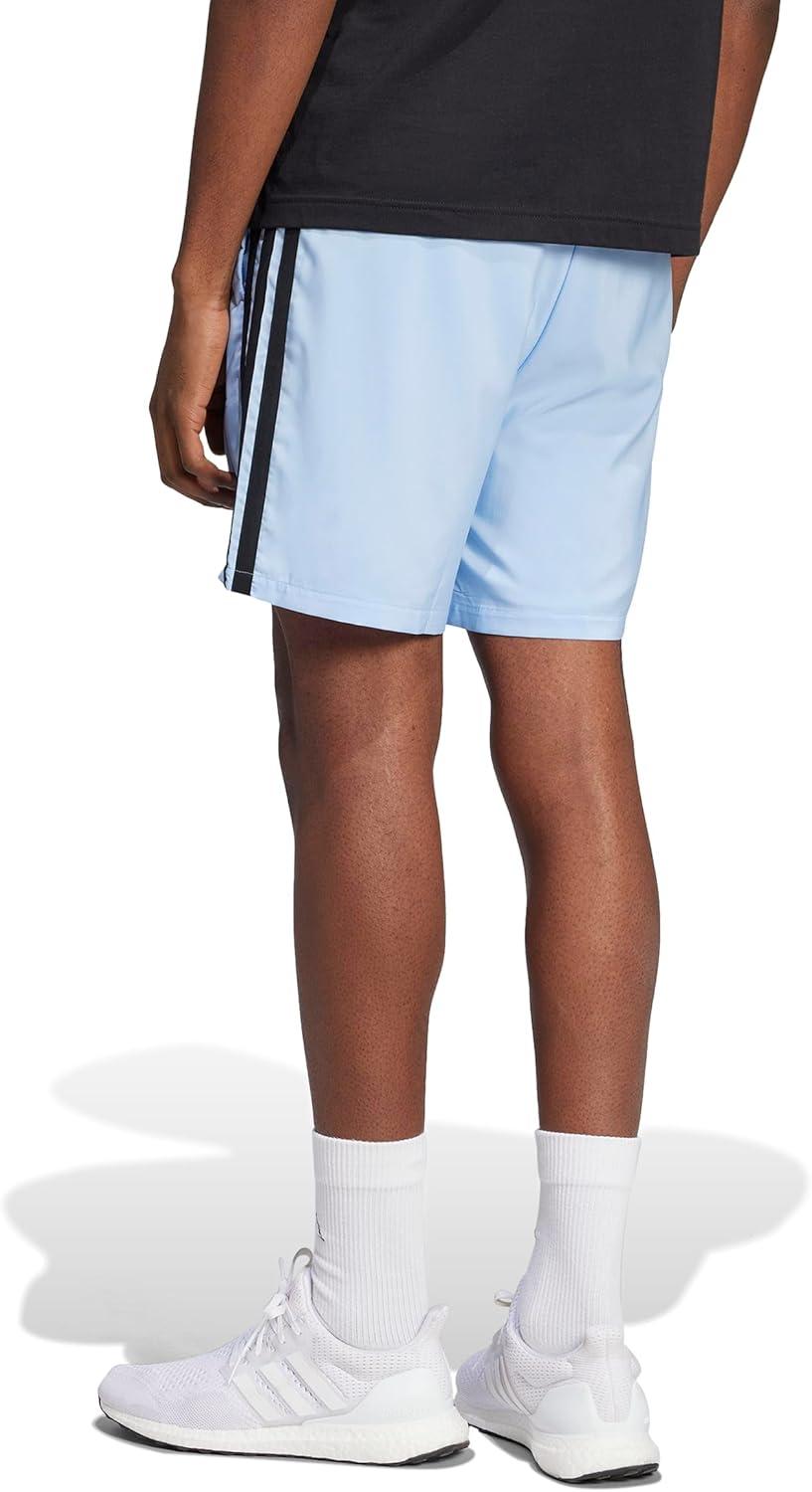 image:imageadidas Mens Essentials 3Stripes Chelsea 7inch ShortsBlueBlack
