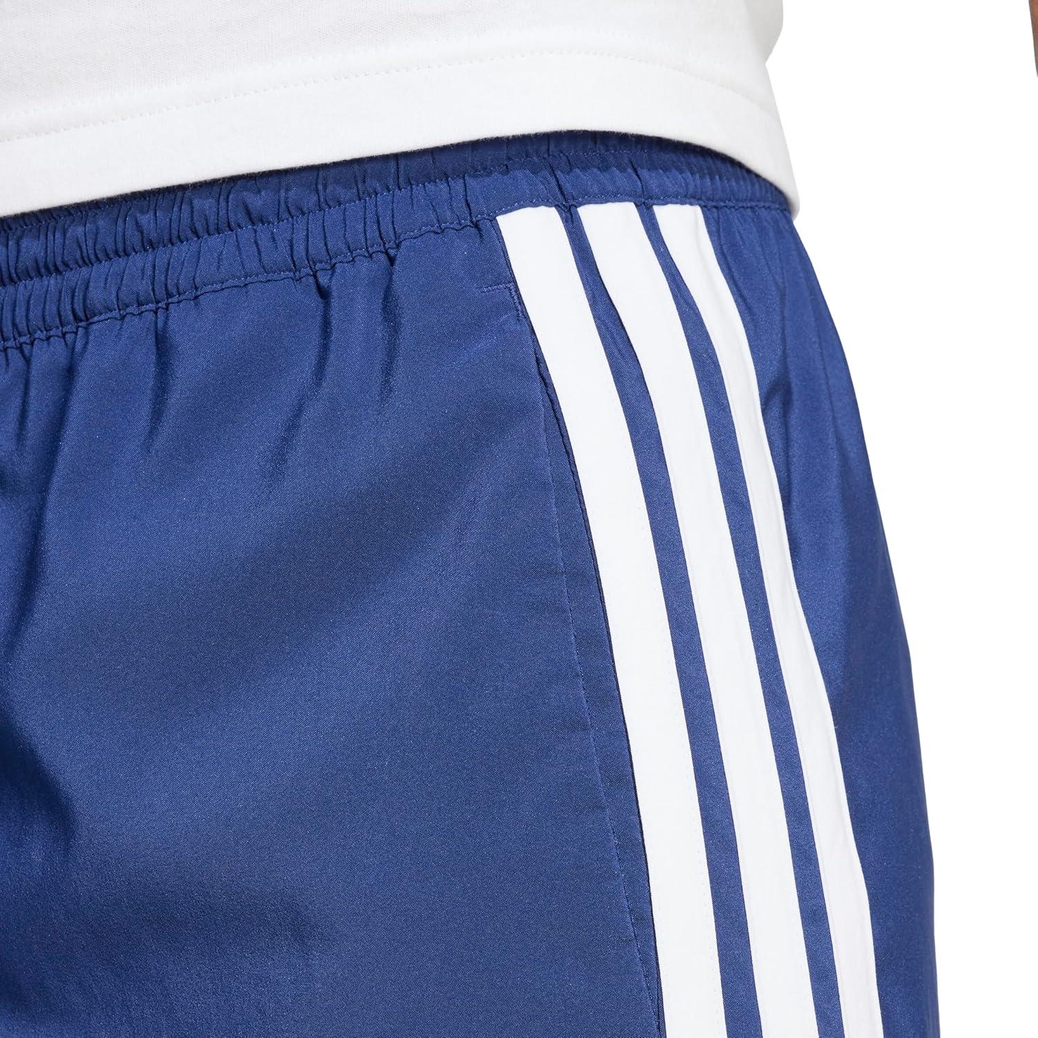 image:imageadidas Mens Essentials 3Stripes Chelsea 7inch ShortsDark BlueWhite