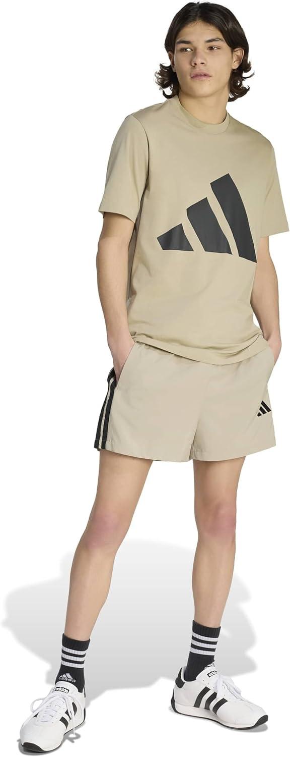 image:imageadidas Mens Essentials Big Logo TShirtWonder CargoBlack