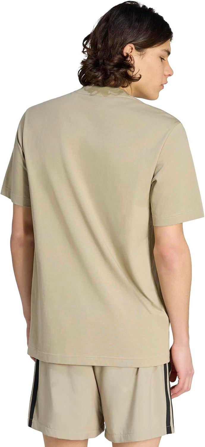 image:imageadidas Mens Essentials Big Logo TShirtWonder CargoBlack