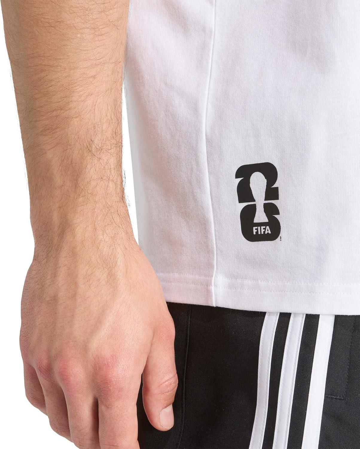 image:imageadidas Mens FIFA World Cup 26 Graphic TShirtWhiteUsa