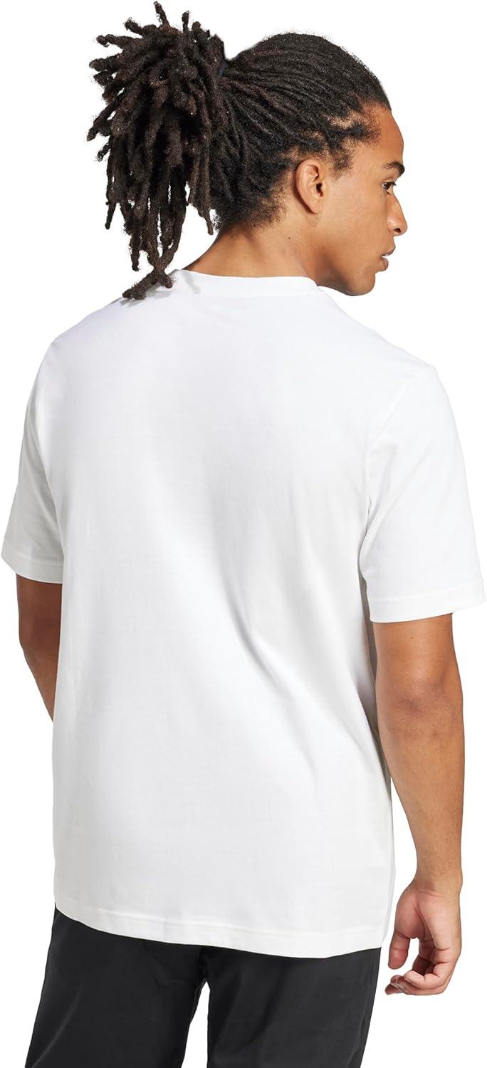 image:imageadidas Mens Lounge Slides Pocket TShirtWhite