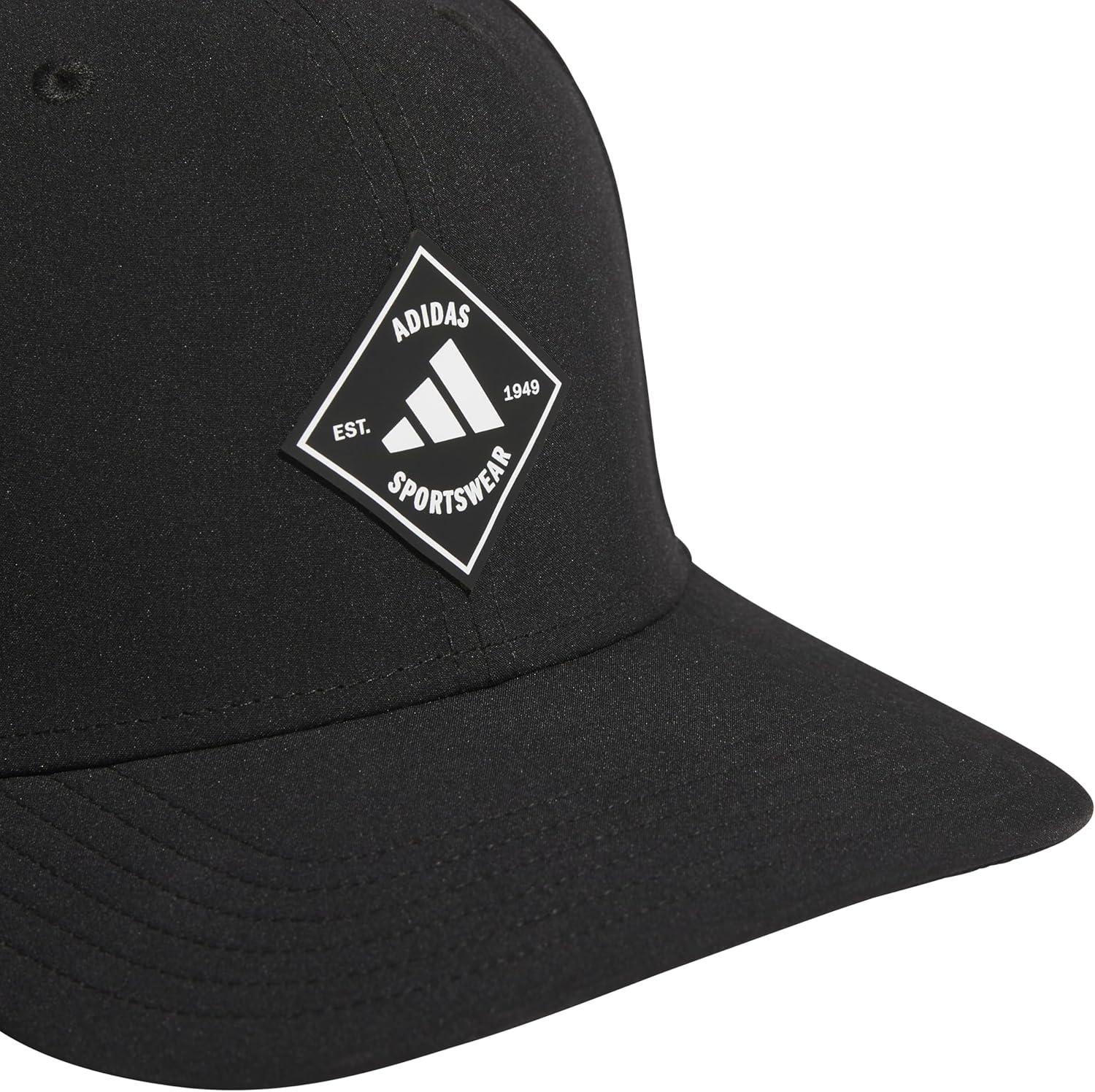image:imageadidas Mens QuickDry Floatie Waterproof Hat Lightweight Snapback CapBlackWhite