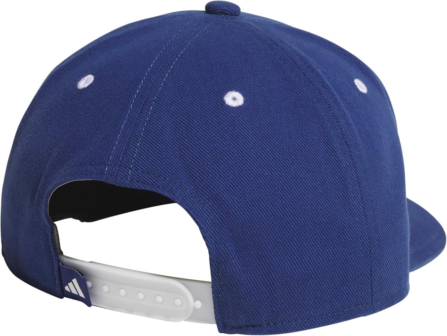 image:imageadidas Mens Sport Lifestyle Rope Brim Snapback HatDark BlueWhiteGrey