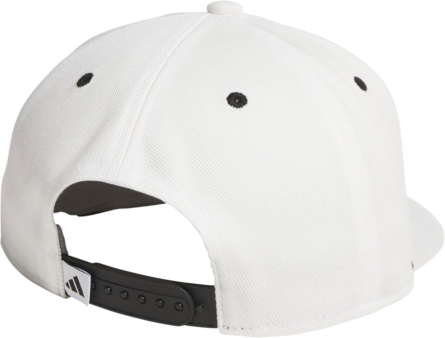 image:imageadidas Mens Sport Lifestyle Rope Brim Snapback HatWhiteBlack