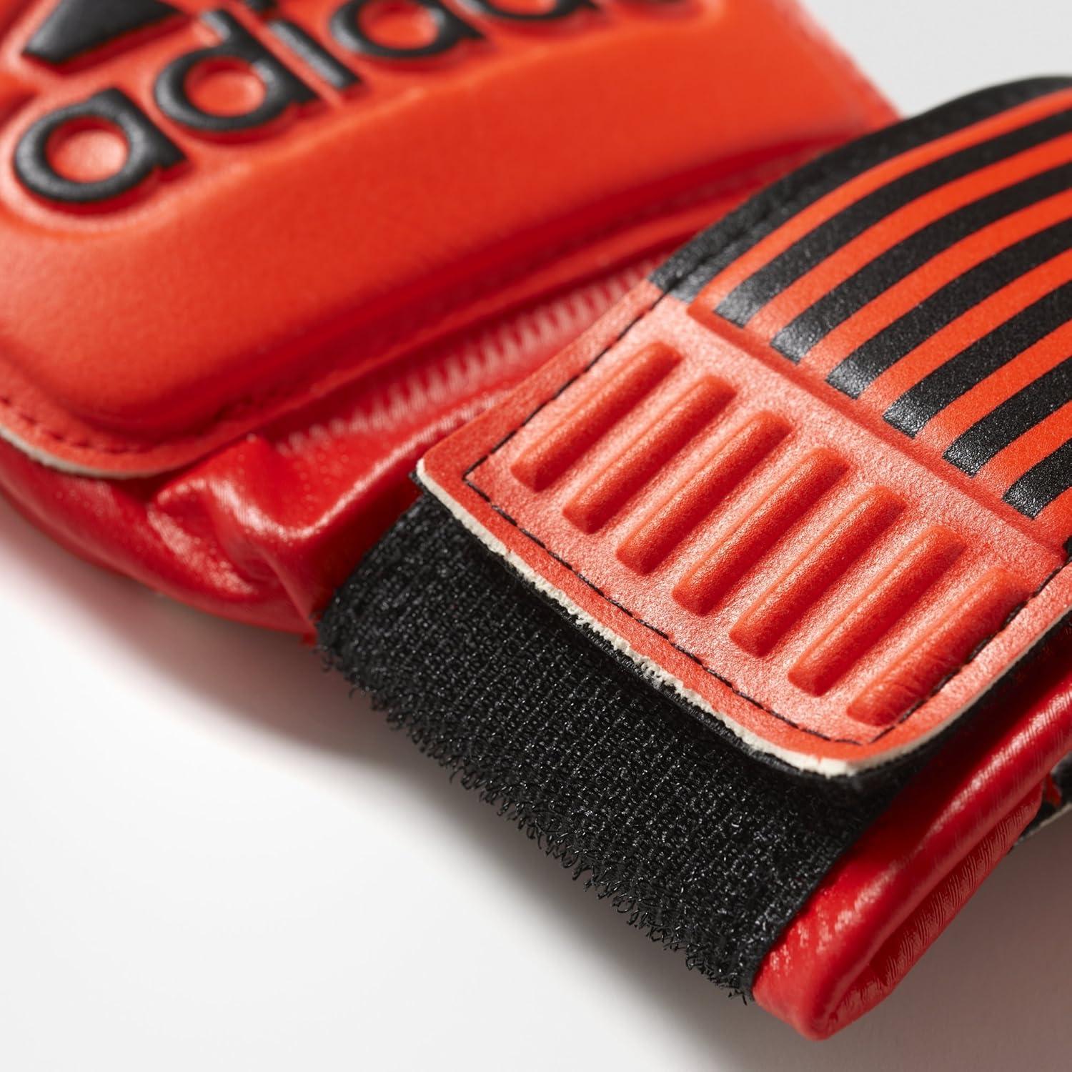 image:imageadidas Performance ACE Fingersave Junior Goalie GlovesSolar RedSolar OrangeSolar GoldCore Black