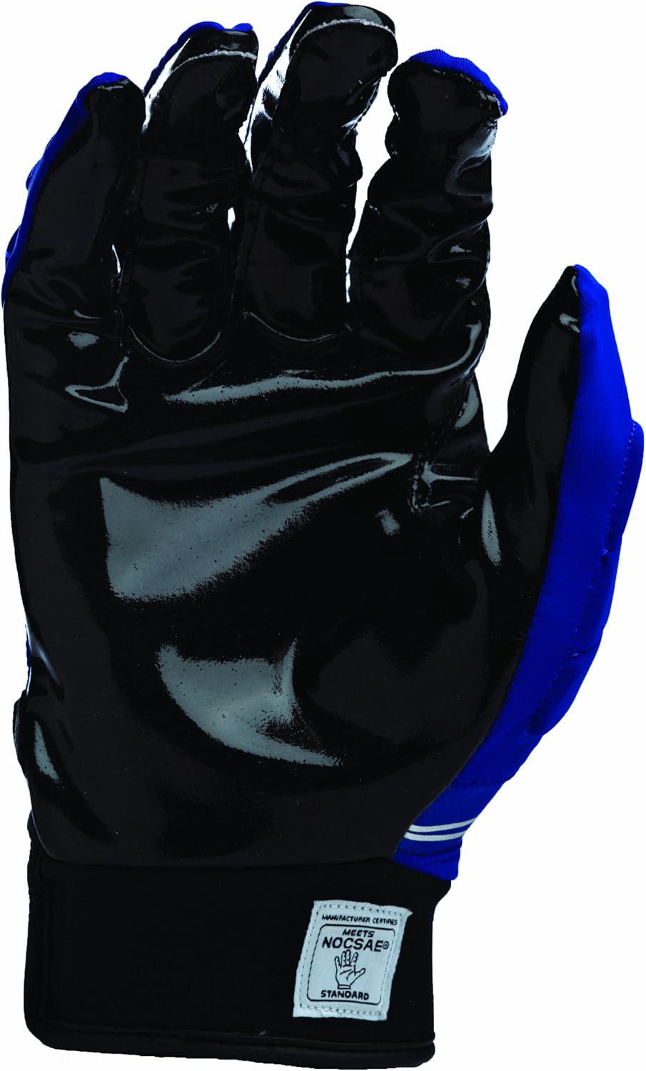image:imageadidas Powerweb 20 Football Receiver GlovesRoyalSilver
