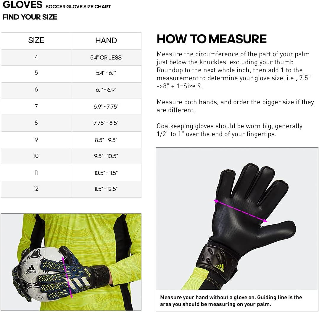 image:imageadidas Predator Fs Replique Senior Goalie Gloves CW5595Solar YellowSolar RedBlack
