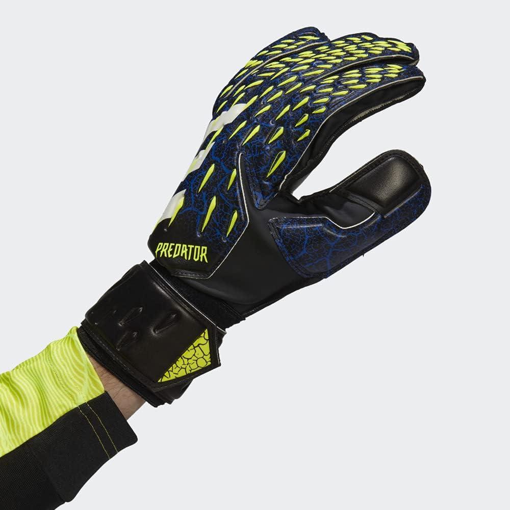 image:imageadidas Predator Glove Unisexadult MTC BlackTeam Royal BlueSolar YellowWhiteBlack