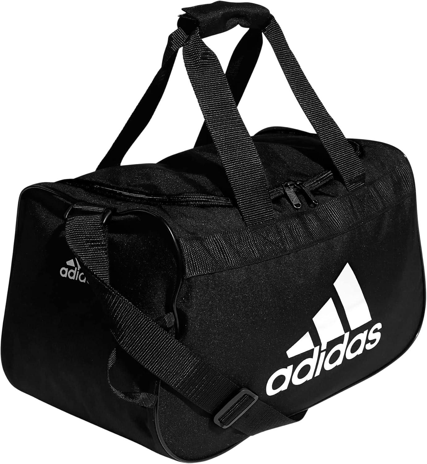 image:imageadidas Unisex Diablo Small Duffel Sports Duffle Gym Bags for Men or Women One SizeBlackDiablo