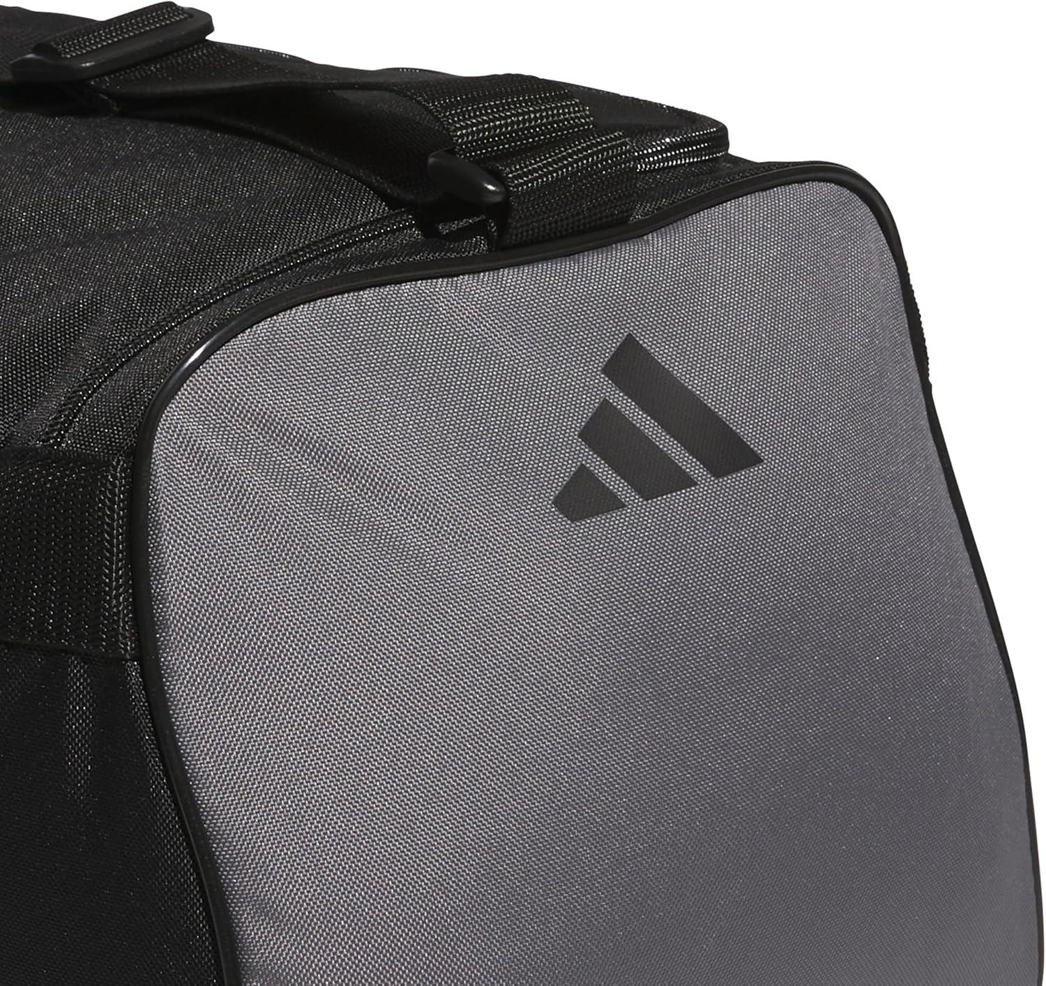 image:imageadidas Unisex Diablo Small Duffel Sports Duffle Gym Bags for Men or Women One SizeBlackGrey Four