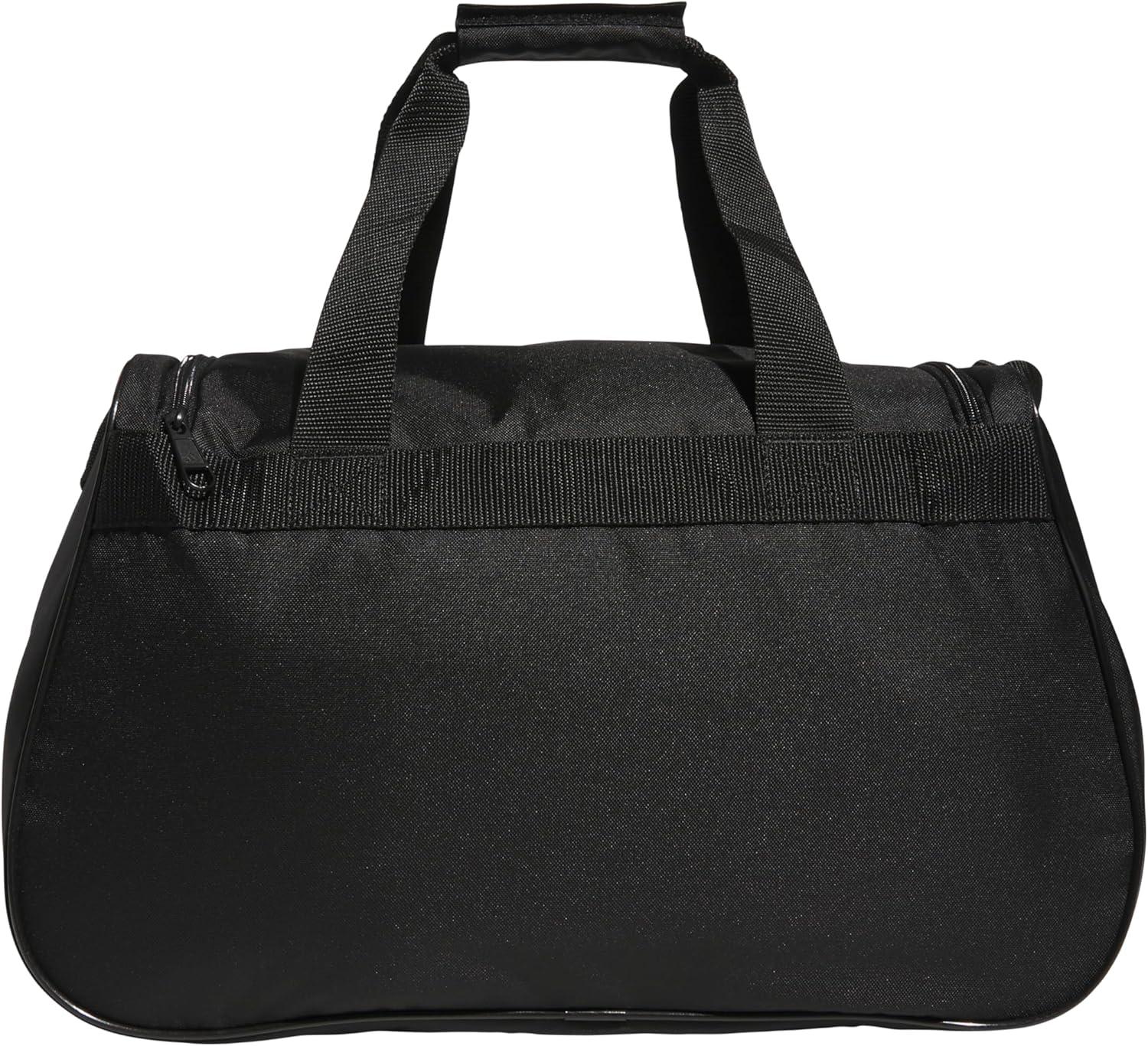 image:imageadidas Unisex Diablo Small Duffel Sports Duffle Gym Bags for Men or Women One SizeBlackWhite