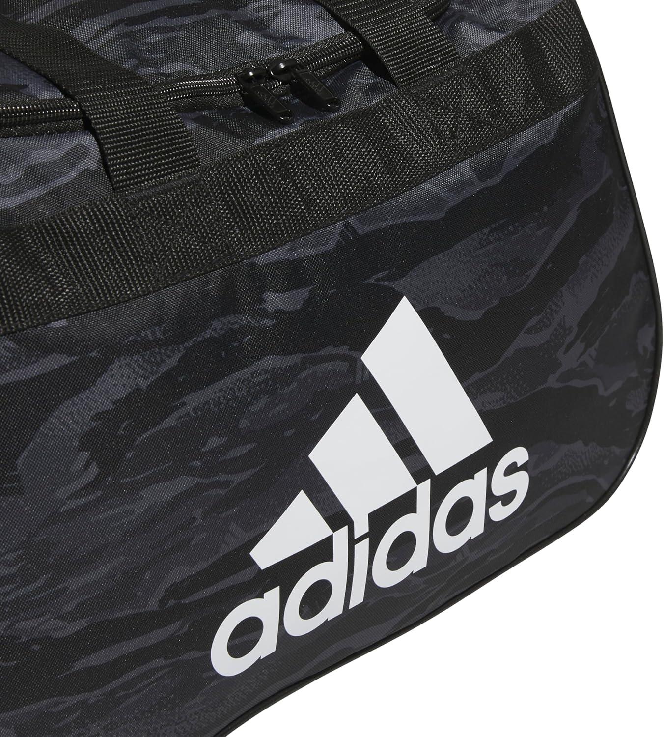 image:imageadidas Unisex Diablo Small Duffel Sports Duffle Gym Bags for Men or Women One SizeEssential Camo BlackBlackWhiteDiablo