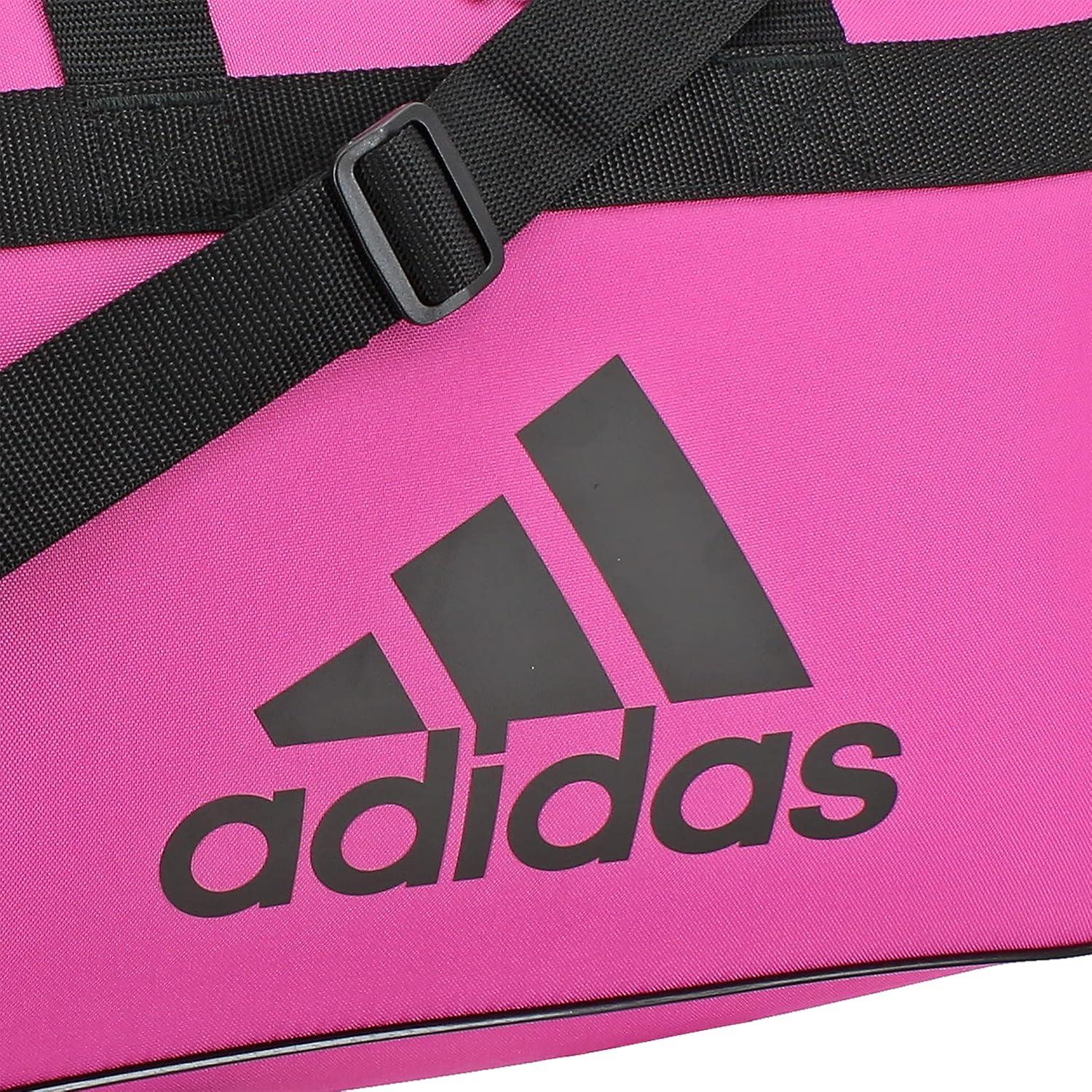 image:imageadidas Unisex Diablo Small Duffel Sports Duffle Gym Bags for Men or Women One SizeIntense PinkBlackDiablo