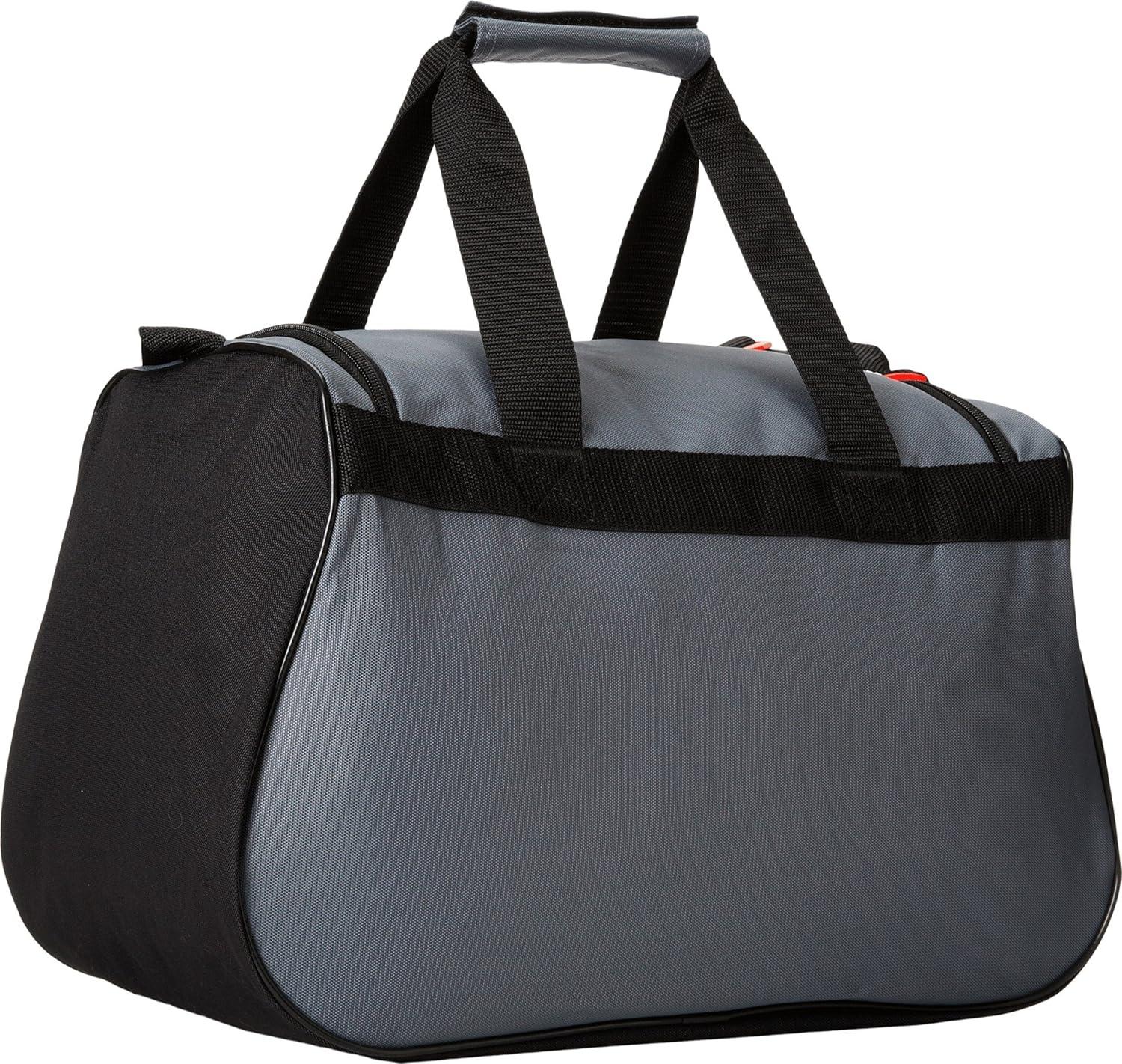 image:imageadidas Unisex Diablo Small Duffel Sports Duffle Gym Bags for Men or Women One SizeOnix GreyBlackSolar RedDiablo
