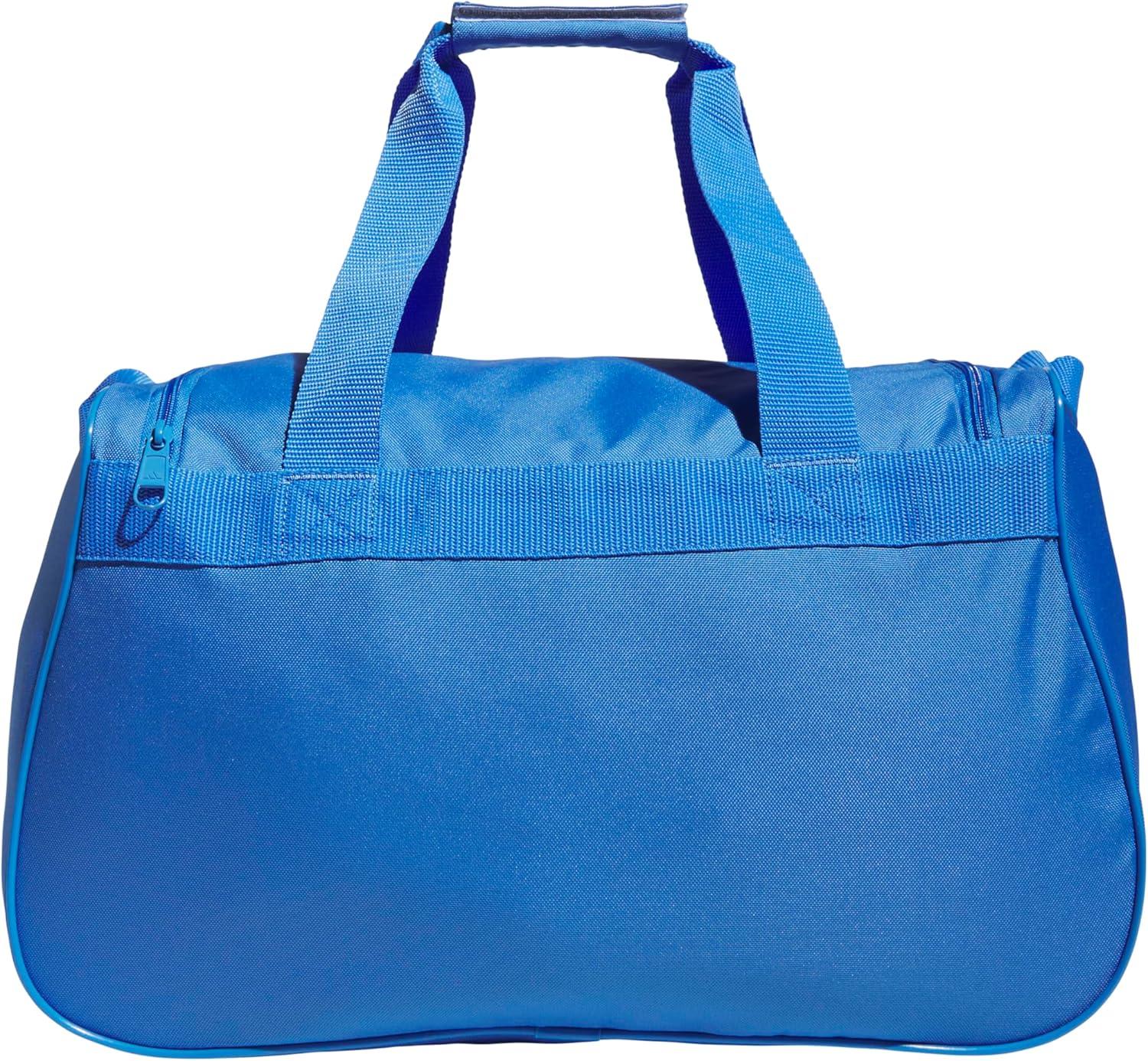 image:imageadidas Unisex Diablo Small Duffel Sports Duffle Gym Bags for Men or Women One SizeRay BlueWhite