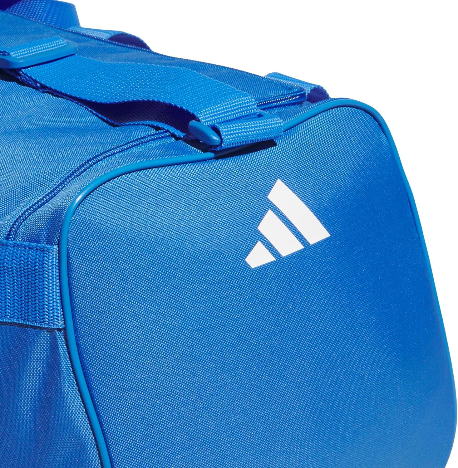image:imageadidas Unisex Diablo Small Duffel Sports Duffle Gym Bags for Men or Women One SizeRay BlueWhite
