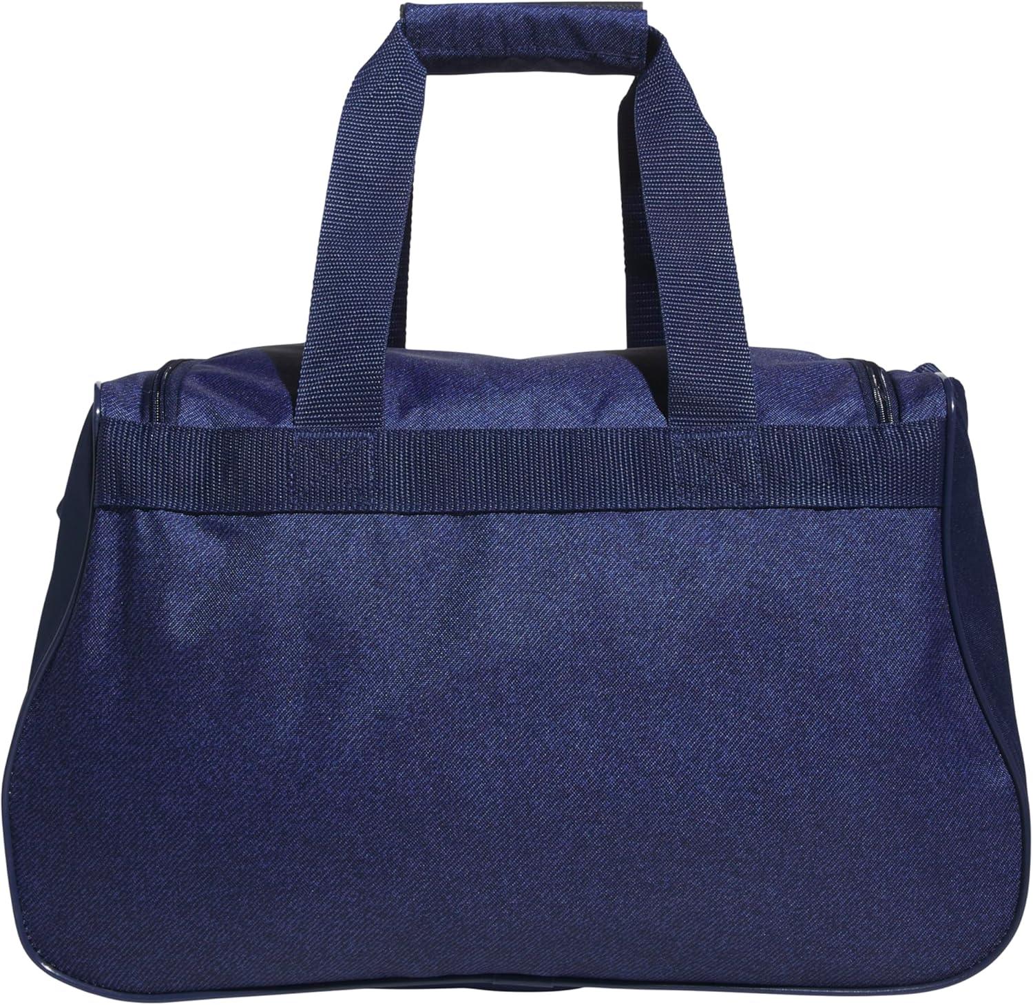 image:imageadidas Unisex Diablo Small Duffel Sports Duffle Gym Bags for Men or Women One SizeTwill Dark BlueViolet Tone PurpleDiablo