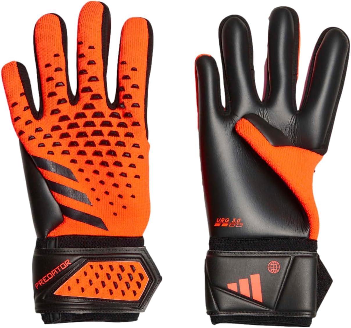 image:imageadidas UnisexAdult League Goalie Predator GlovesSolar OrangeBlackBlack