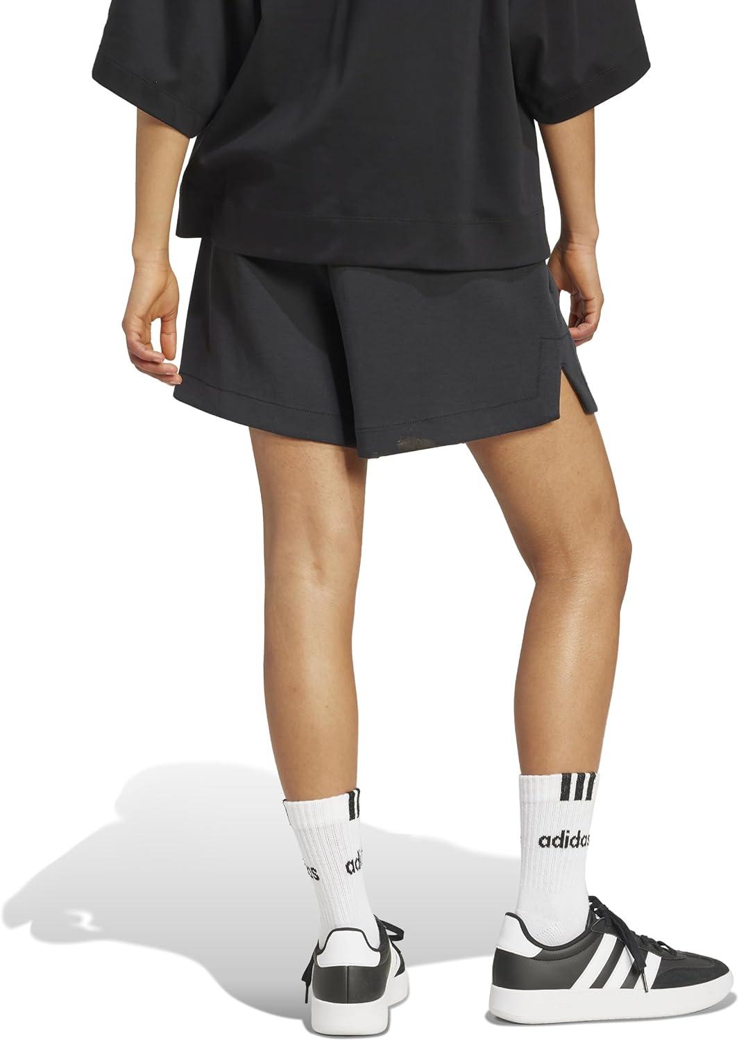 image:imageadidas Womens All Szn Soft Lux Loose ShortsBlack