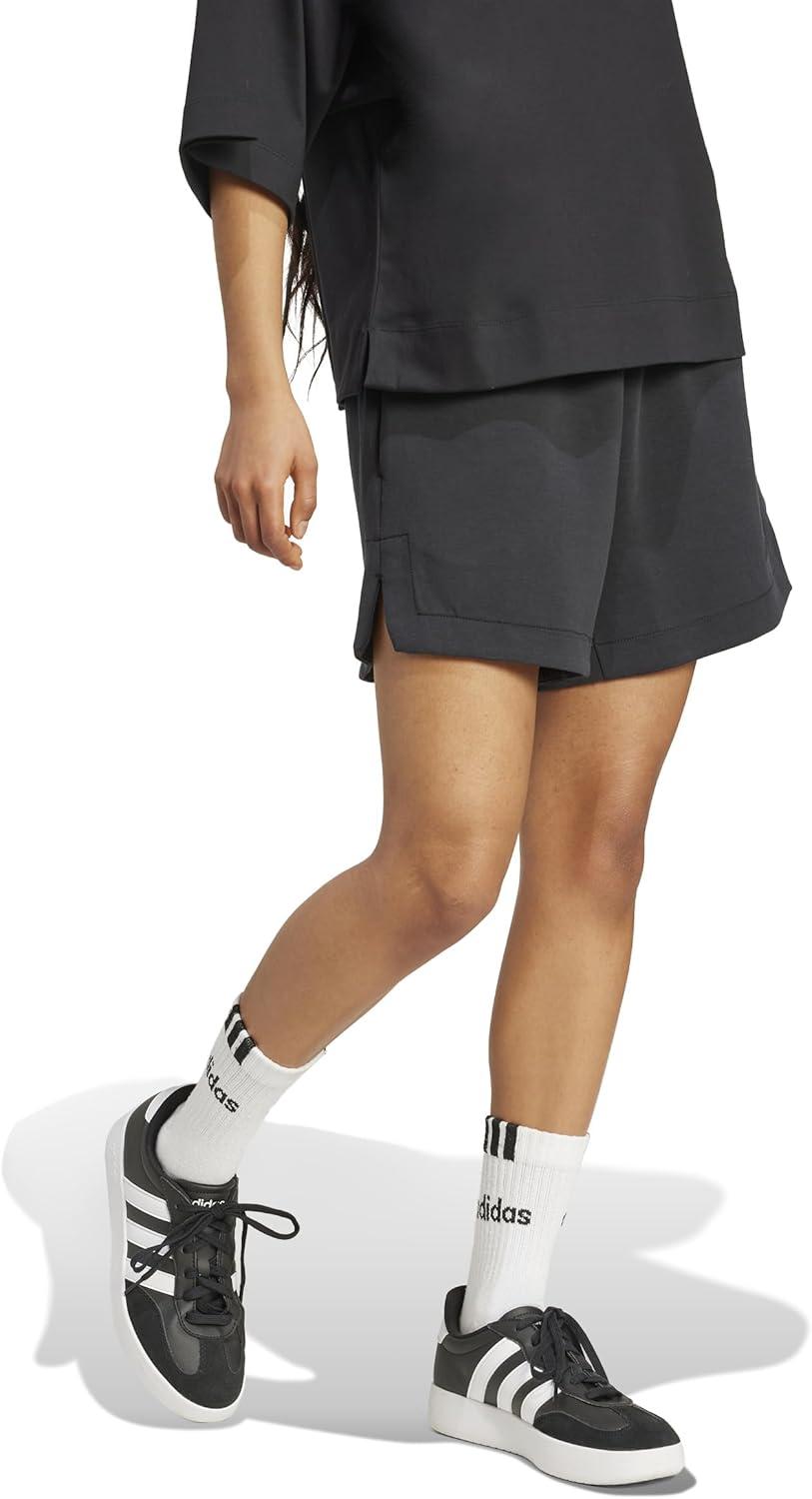 image:imageadidas Womens All Szn Soft Lux Loose ShortsBlack