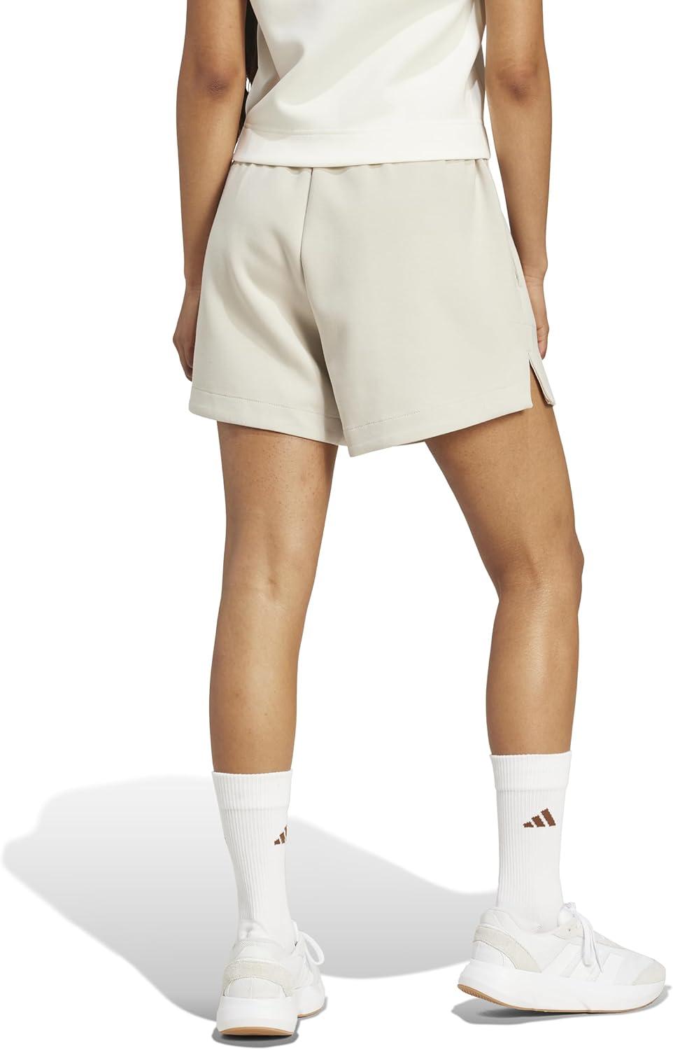 image:imageadidas Womens All Szn Soft Lux Loose ShortsWonder Alumina