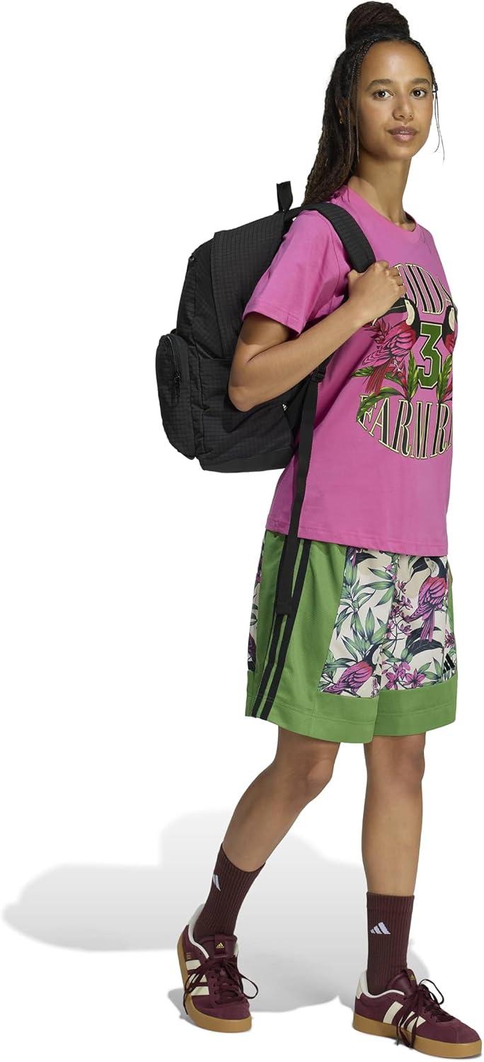 image:imageadidas Womens Farm Rio Graphic TShirtSemi Lucid FuchsiaCrystal Linen