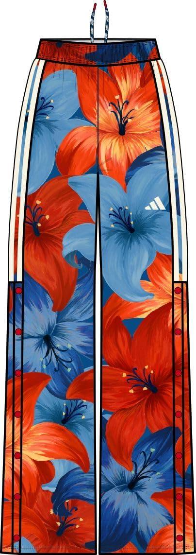 image:imageadidas Womens Farm Tiro House of Tiro Track PantsLight BlueTactile RedCream White