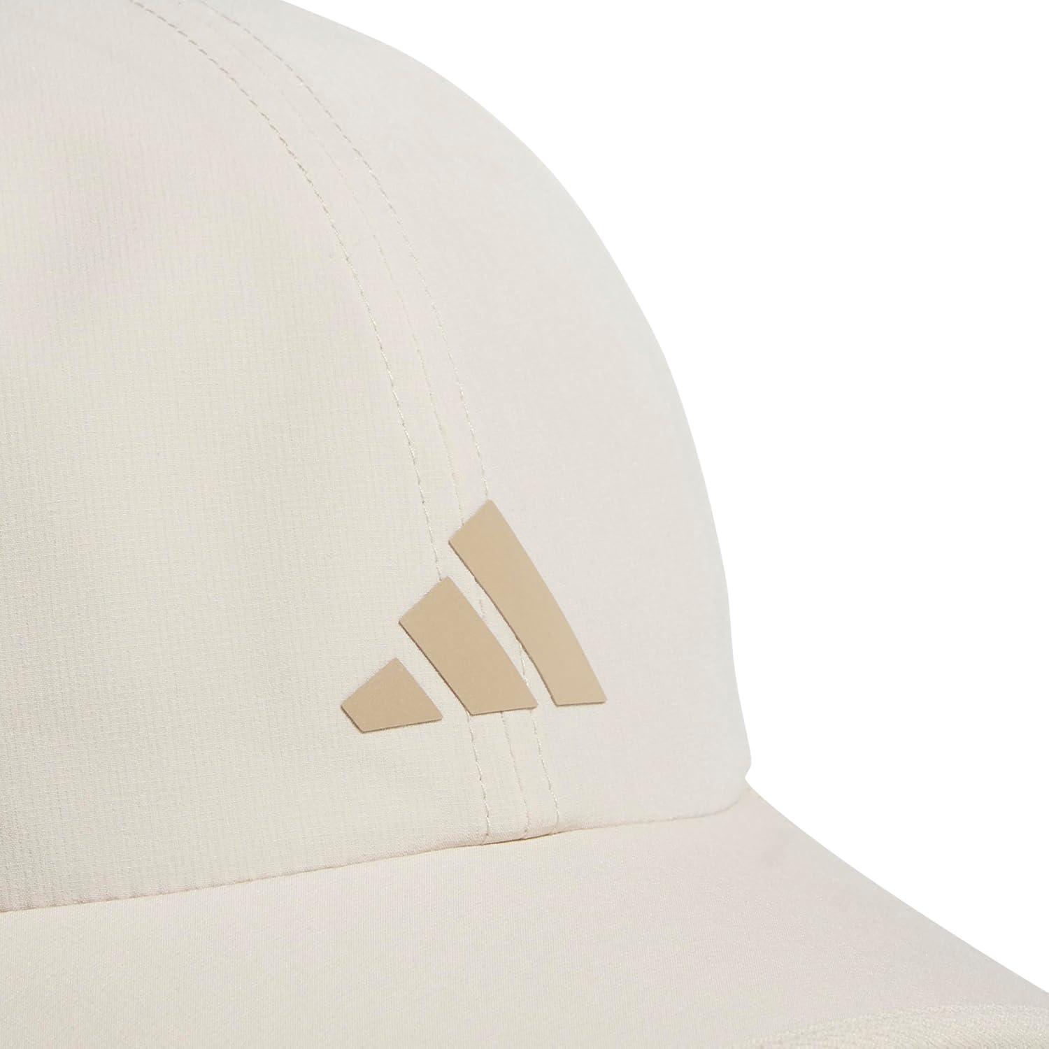 image:imageadidas Womens Superlite Hat Lightweight Athletic Running Cap for WorkoutsCrystal Linen BeigeTrace Khaki3