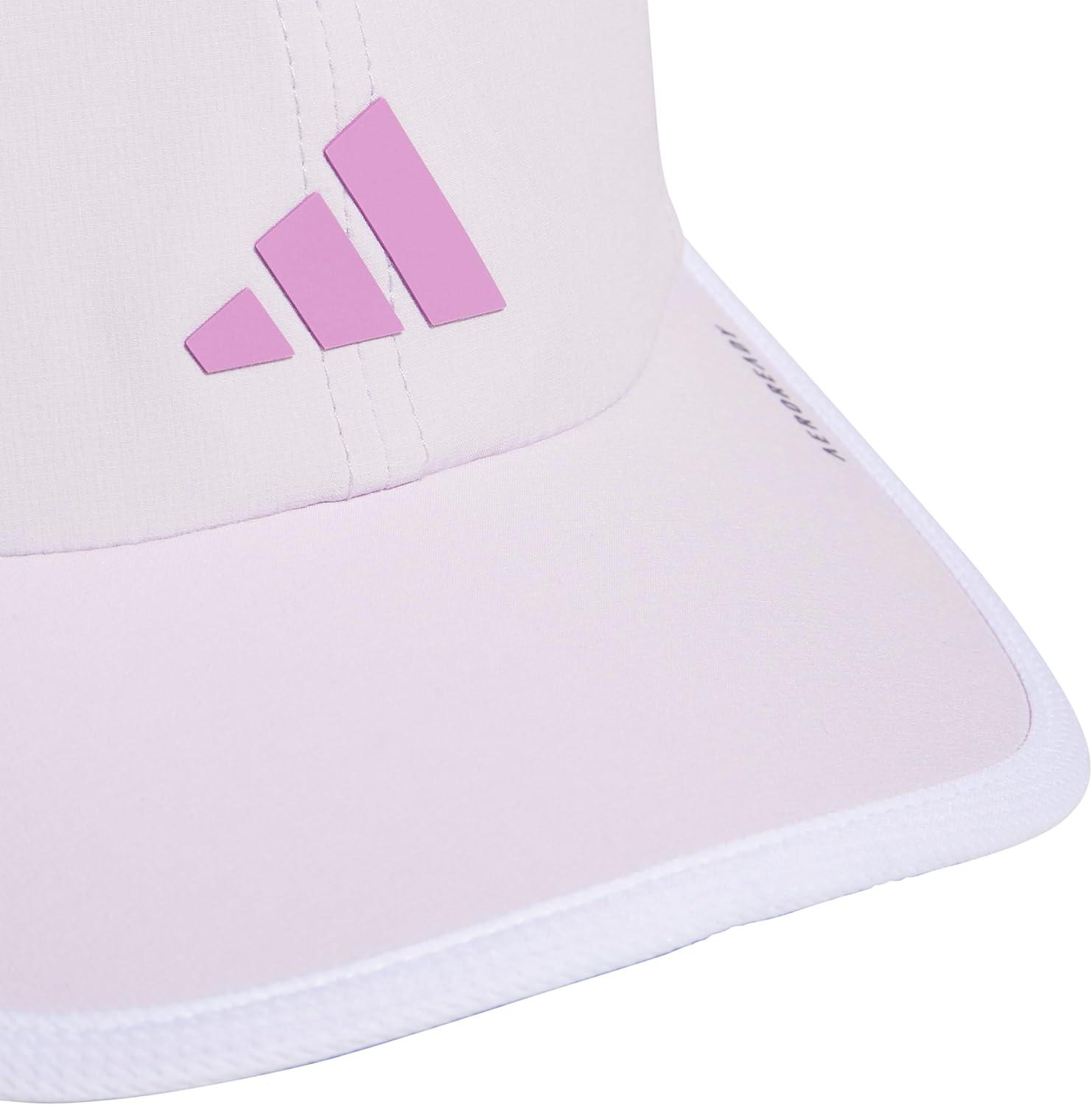 image:imageadidas Womens Superlite Hat Lightweight Athletic Running Cap for WorkoutsIce LavenderPreloved PurpleWhite3