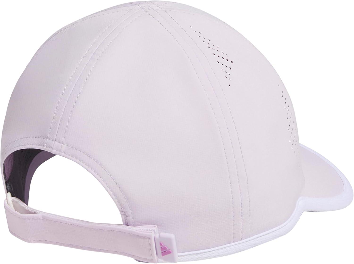image:imageadidas Womens Superlite Hat Lightweight Athletic Running Cap for WorkoutsIce LavenderPreloved PurpleWhite3