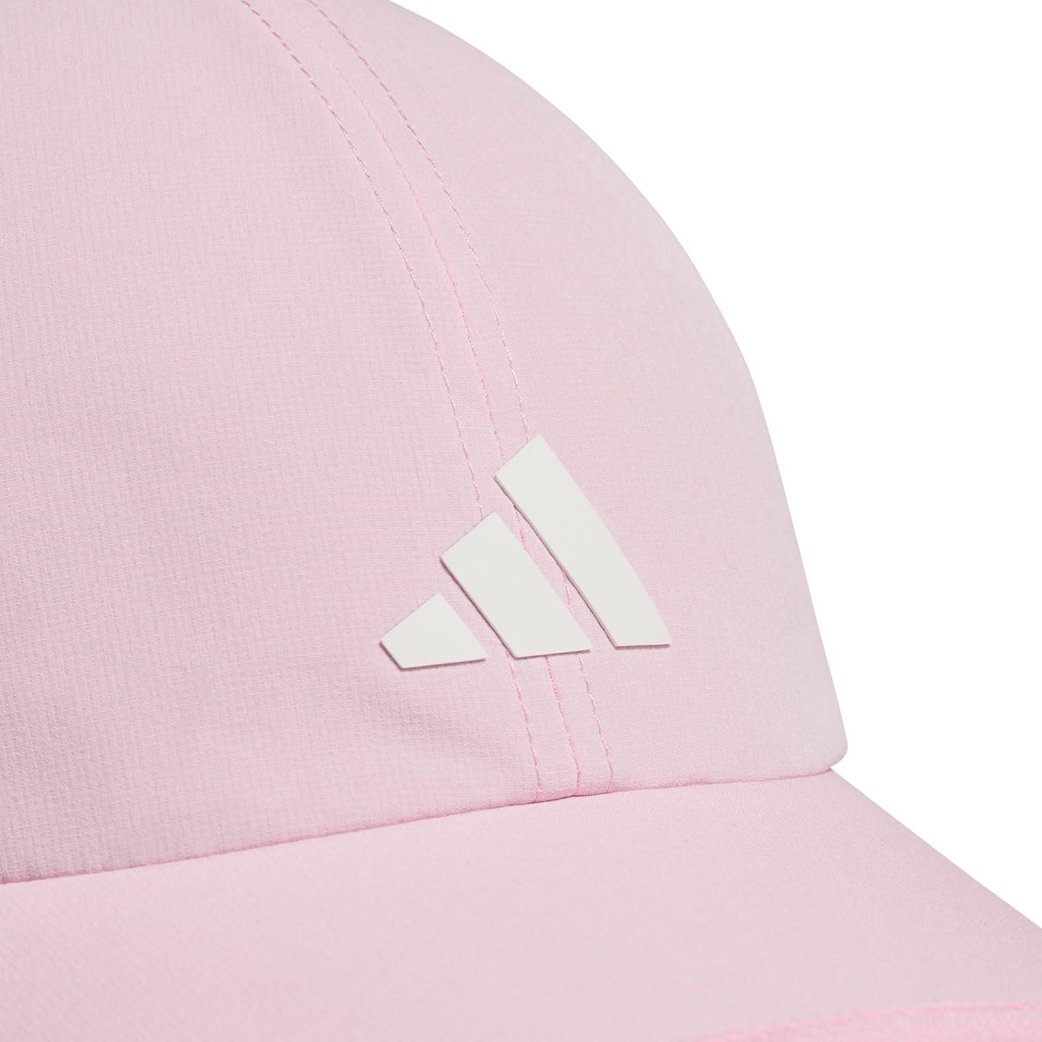 image:imageadidas Womens Superlite Hat Lightweight Athletic Running Cap for WorkoutsTrue PinkWhite3