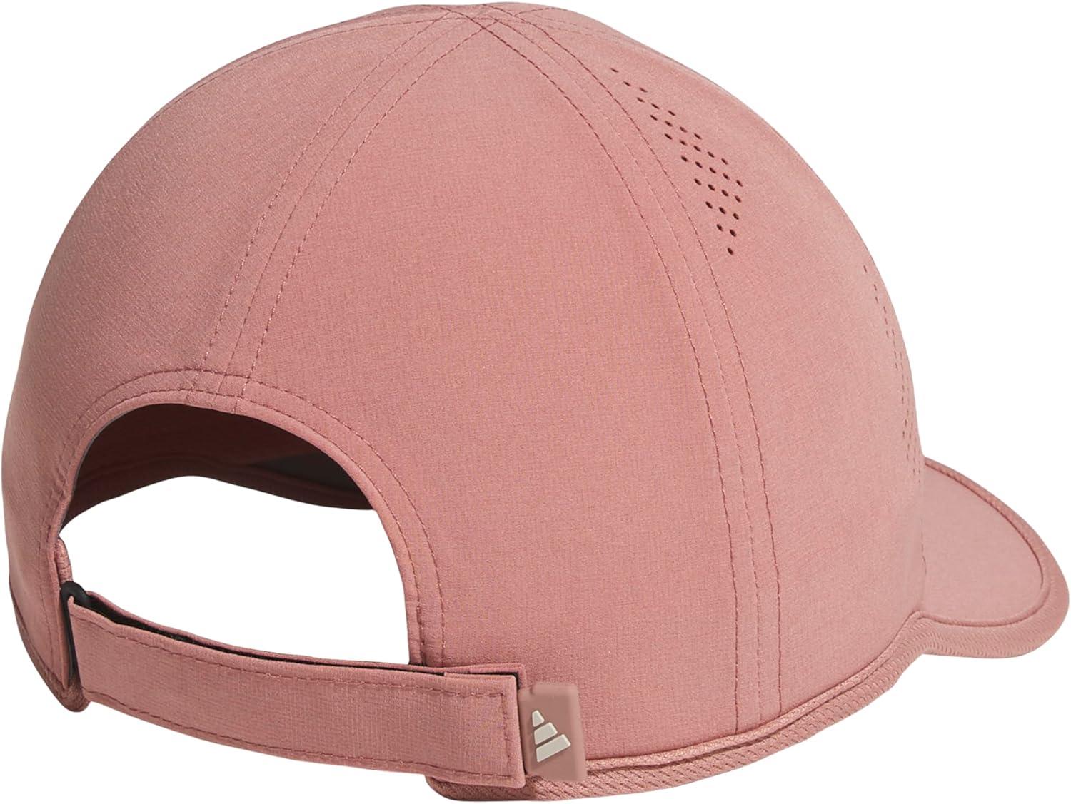 image:imageadidas Womens Superlite Hat Lightweight Athletic Running Cap for WorkoutsWarm Clay PinkWonder Alumina Grey3